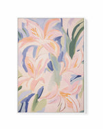 Dream Lillies I | Framed Canvas Art Print