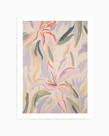 Dream Lillies II | Art Print from Olive et Oriel where you can shop wallpaper and artworks online