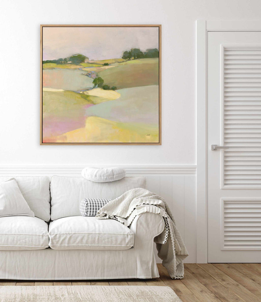 Dream Valley II | Framed Canvas Art Print from Olive et Oriel where you can shop wallpaper and artworks online