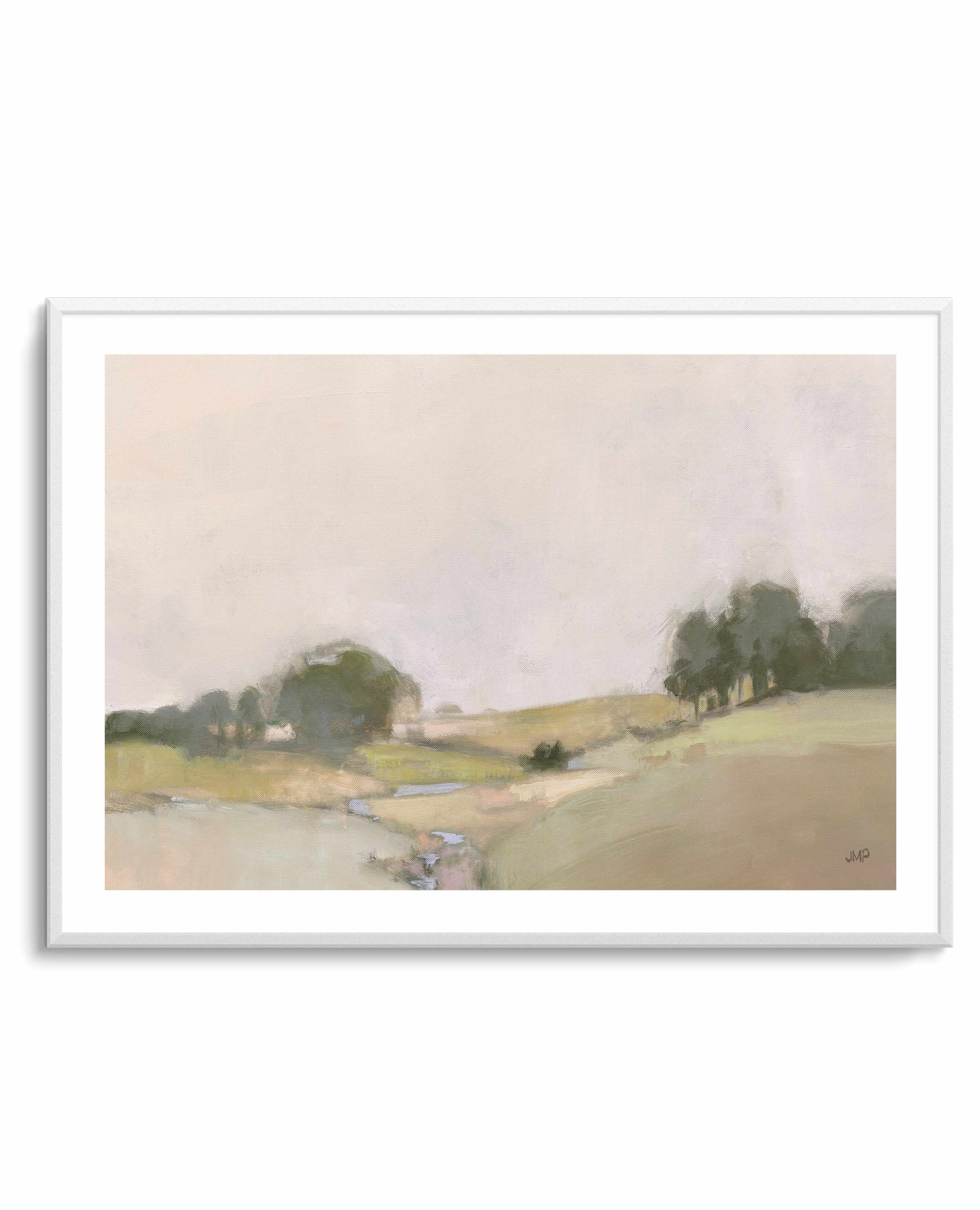 Dream Valley II Neutral Crop | Art Print