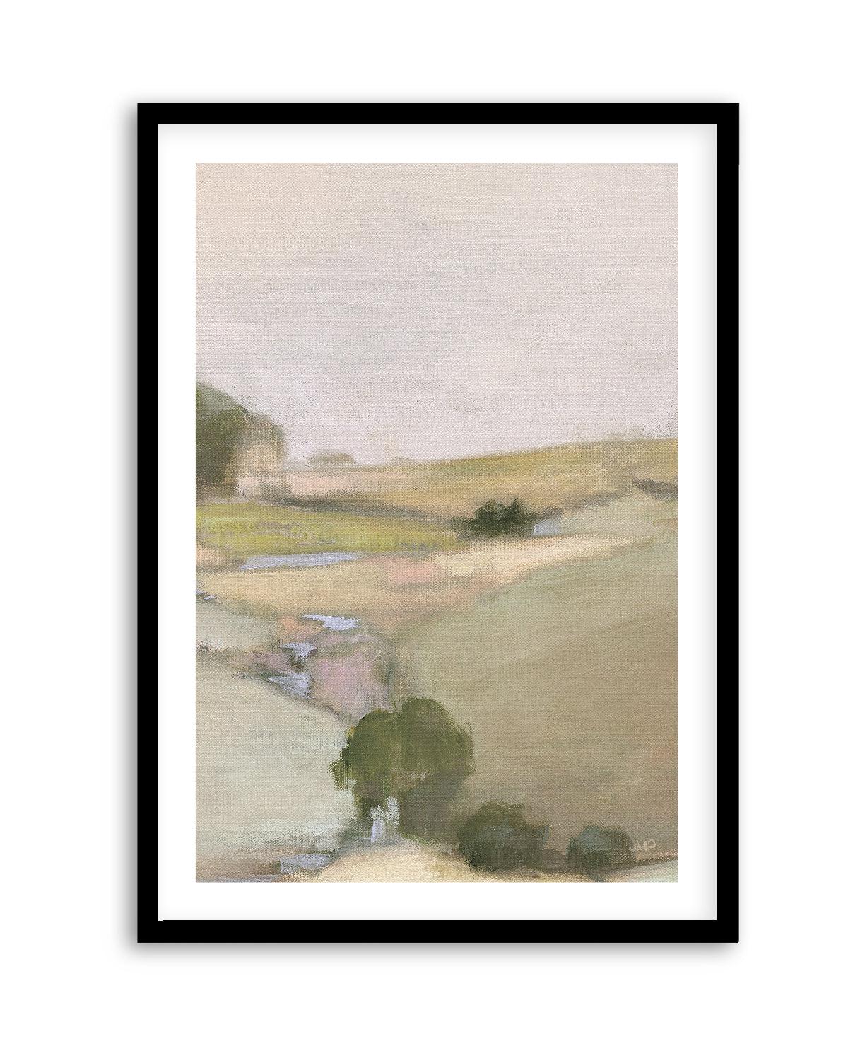 Dream Valley II Neutral Crop II | Art Print