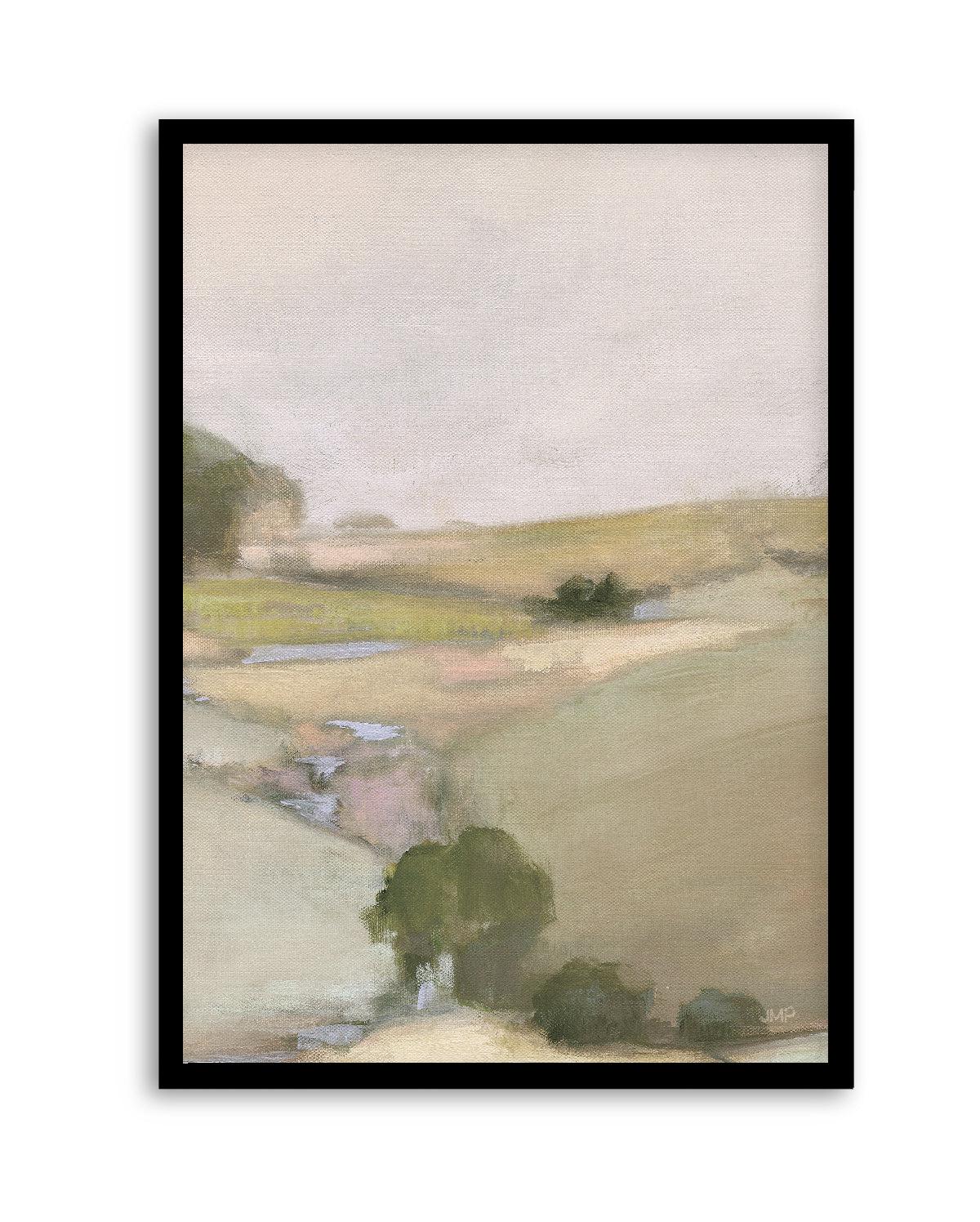 Dream Valley II Neutral Crop II | Art Print