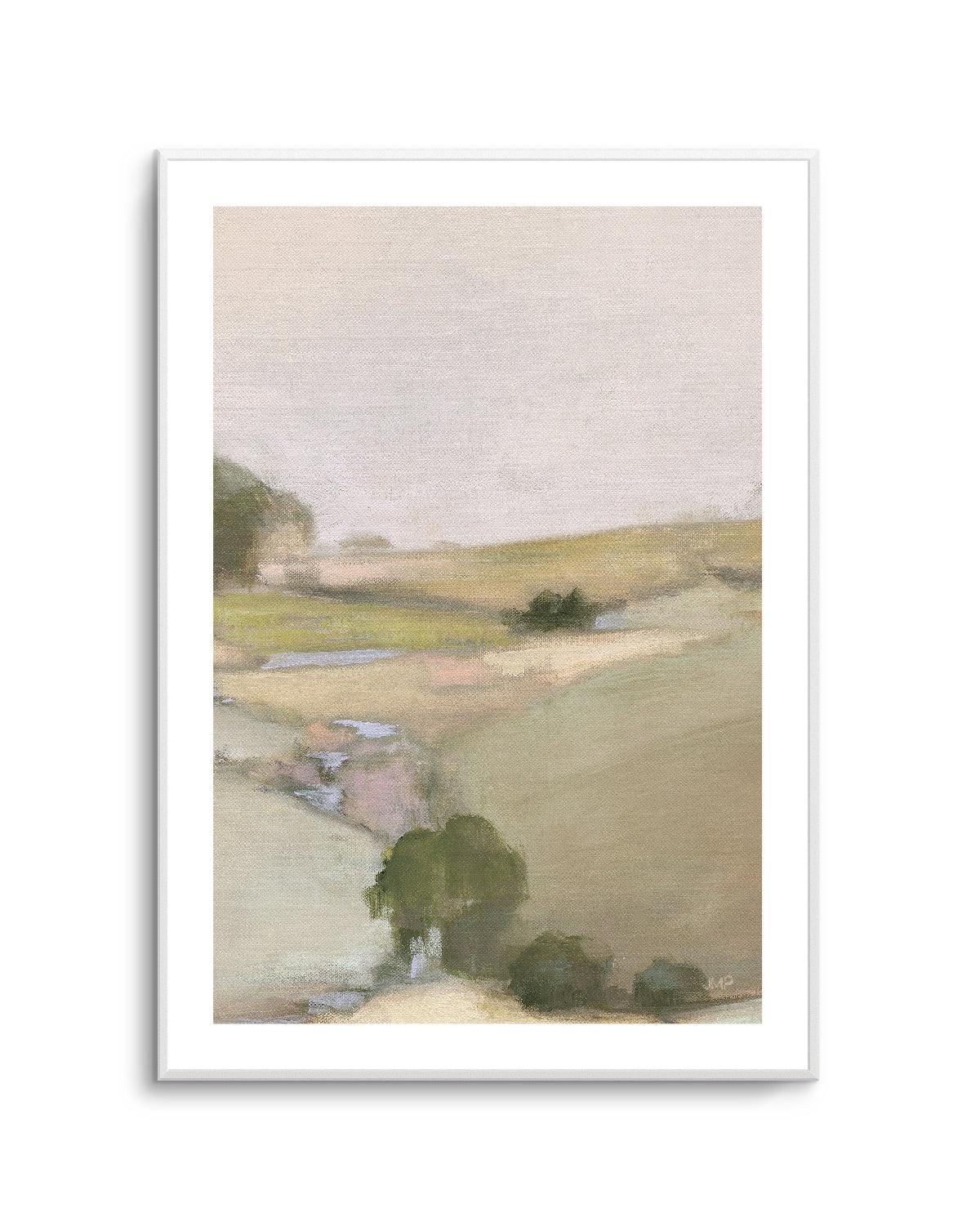 Dream Valley II Neutral Crop II | Art Print