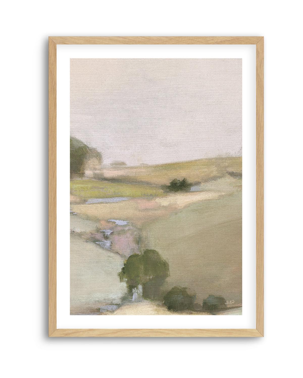 Dream Valley II Neutral Crop II | Art Print