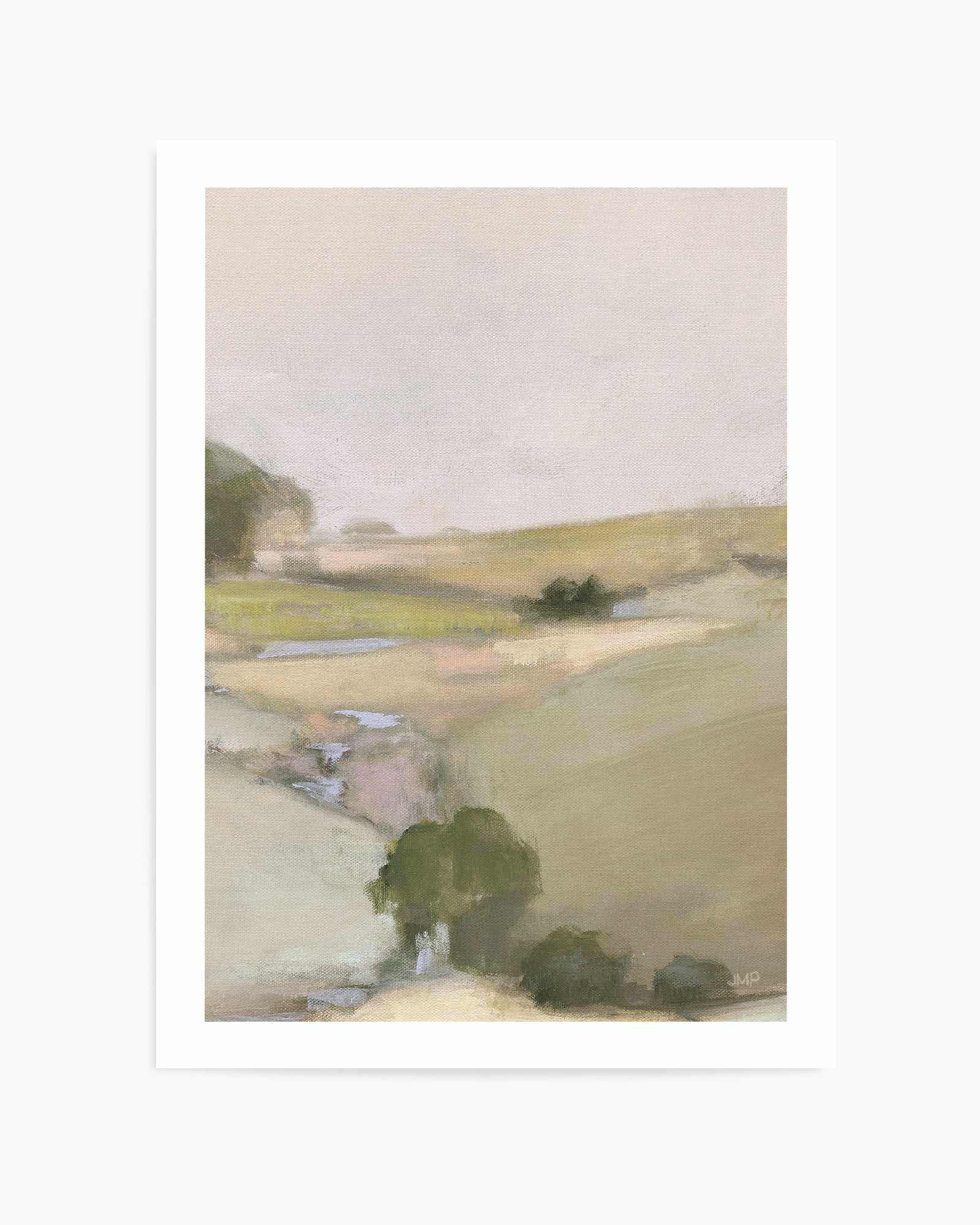 Dream Valley II Neutral Crop II | Art Print