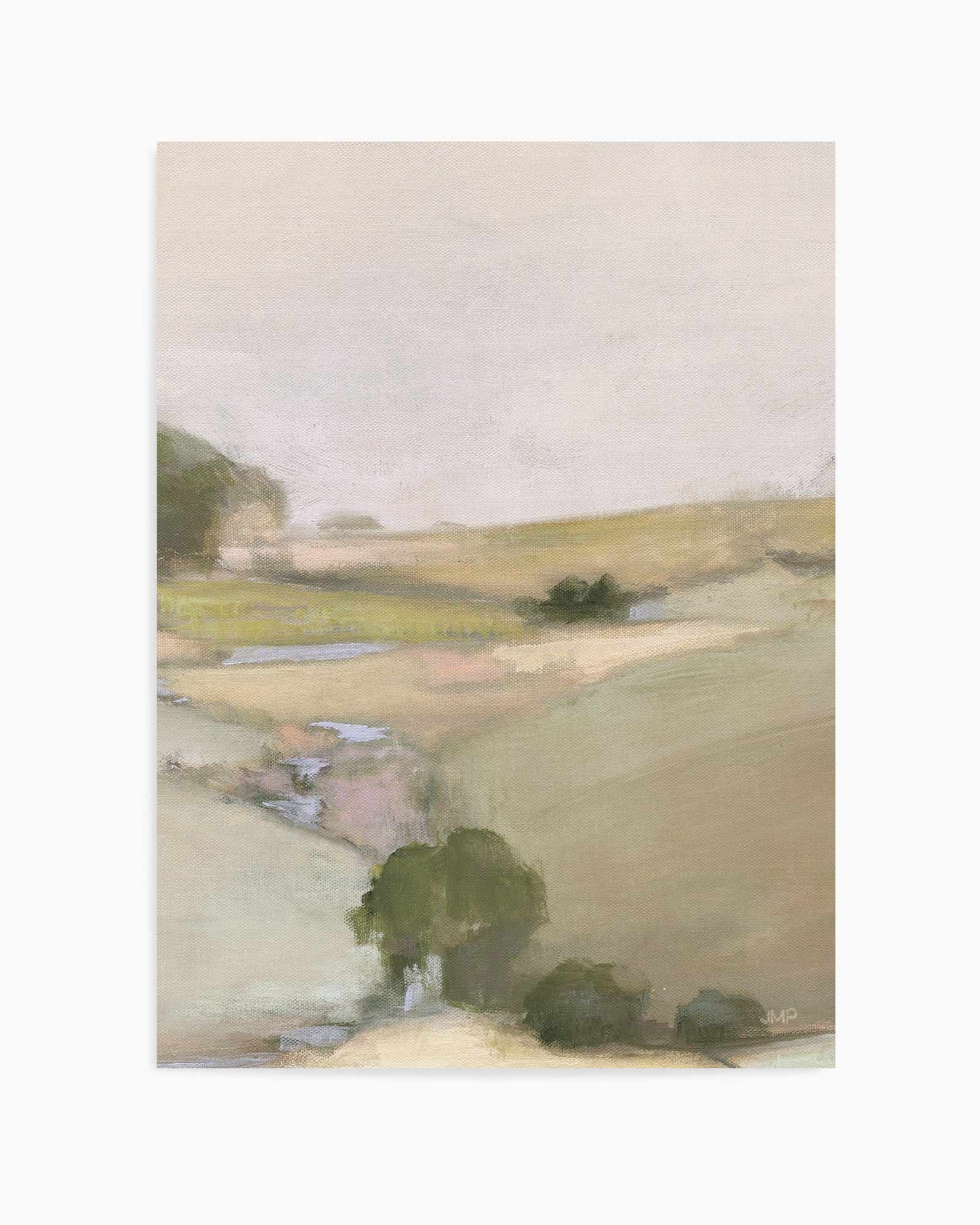 Dream Valley II Neutral Crop II | Art Print