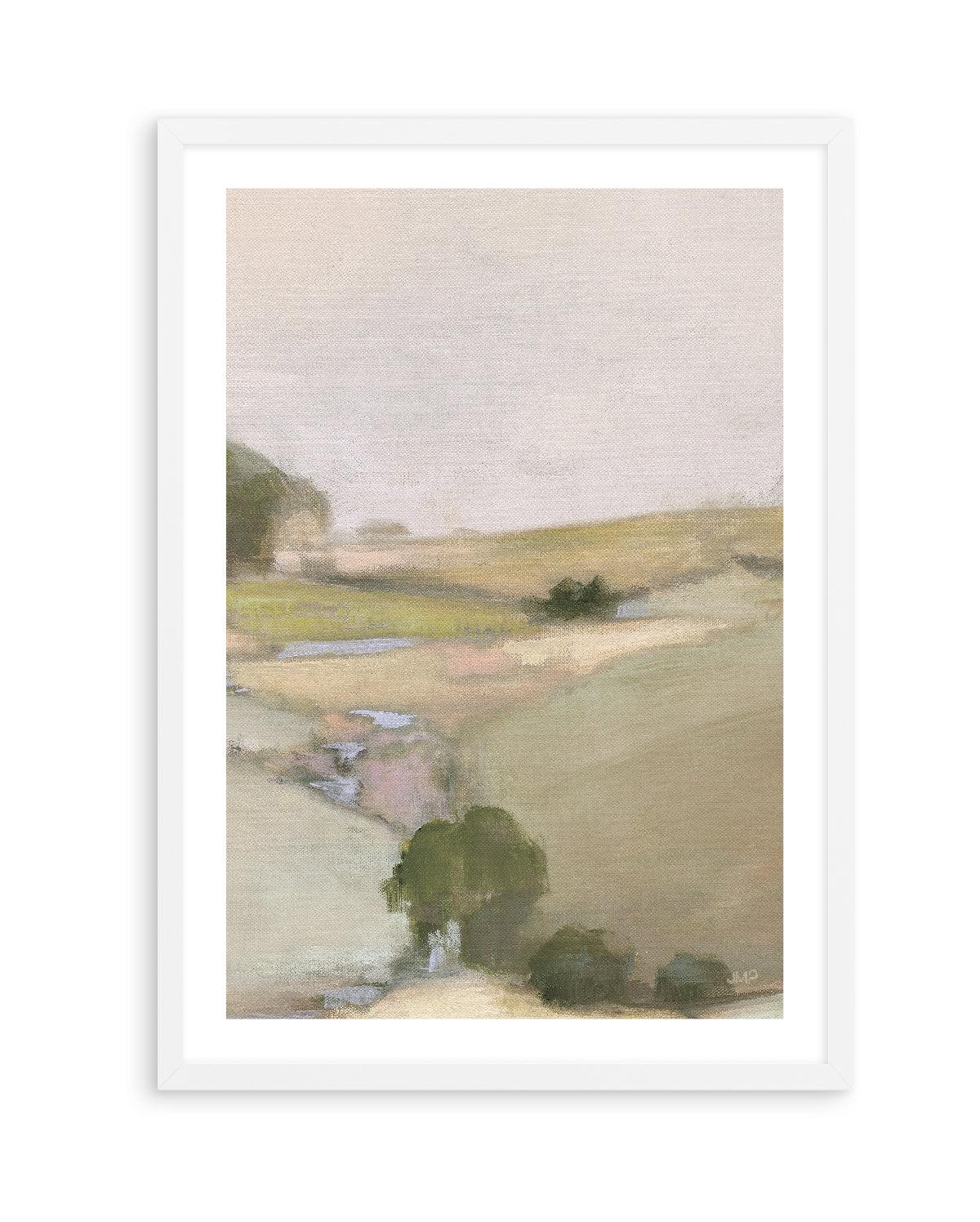 Dream Valley II Neutral Crop II | Art Print