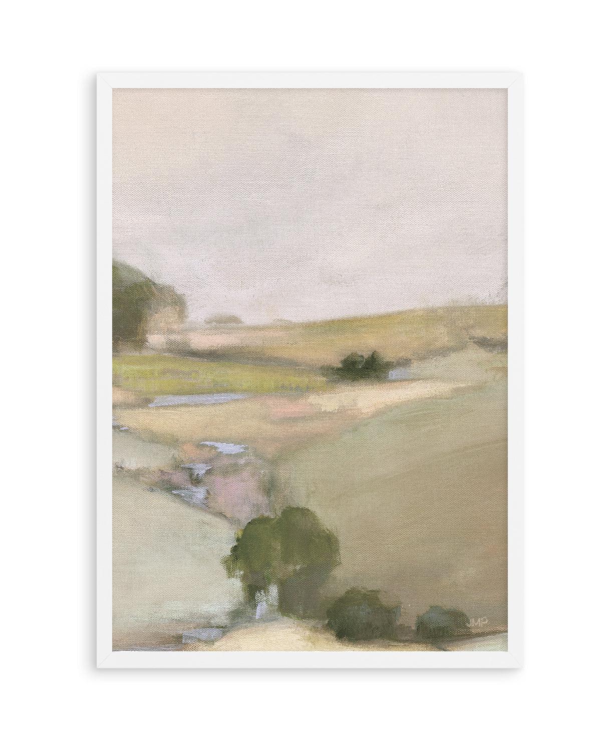 Dream Valley II Neutral Crop II | Art Print