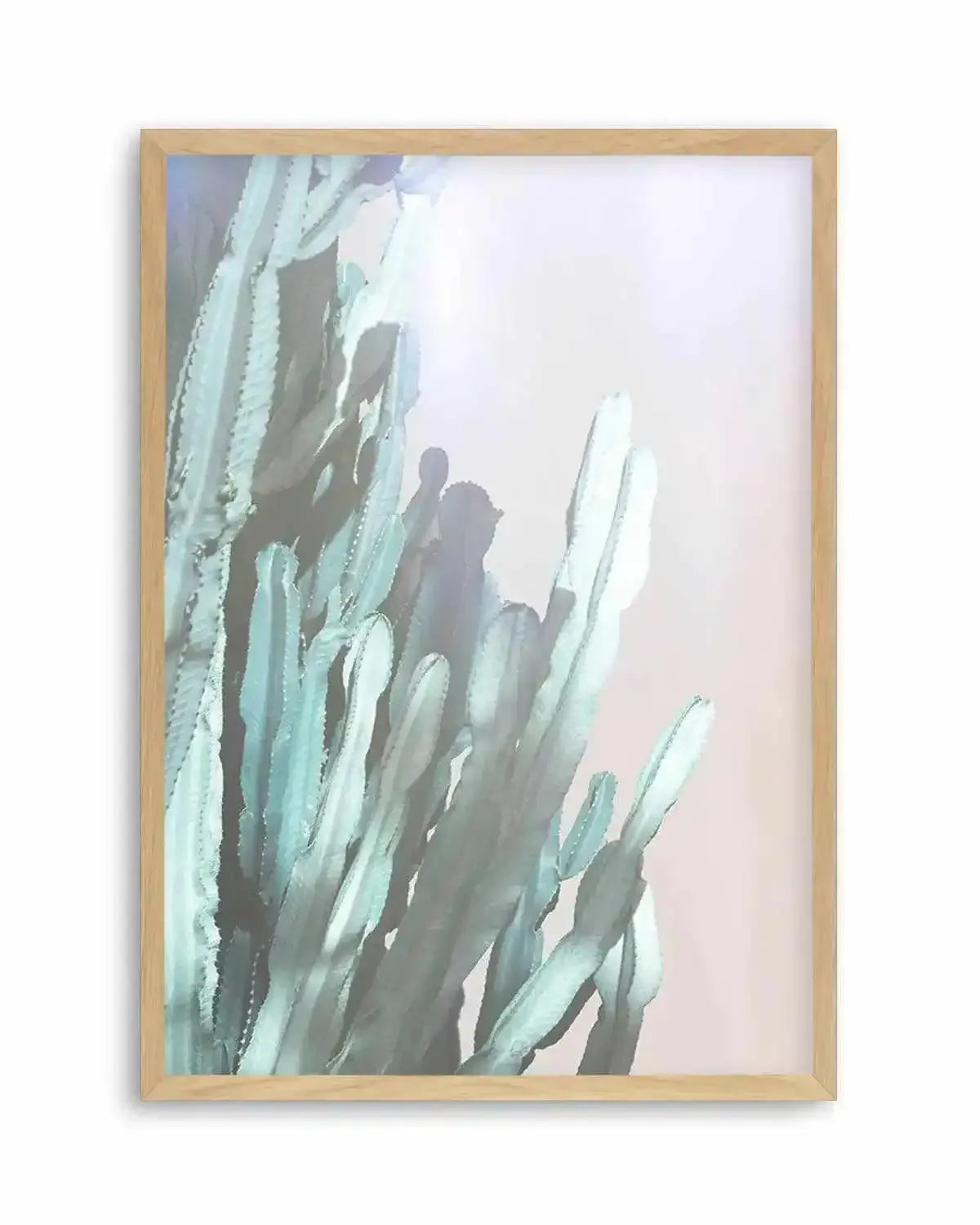 Dreamy Cactus I Art Print from Olive et Oriel where you can shop wallpaper and artworks online