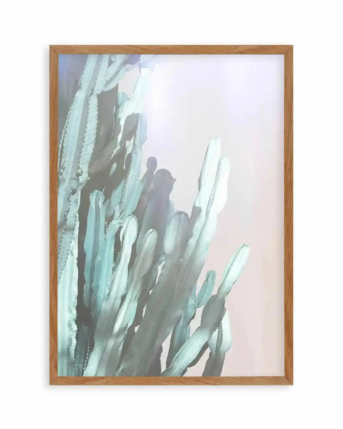 Dreamy Cactus I Art Print from Olive et Oriel where you can shop wallpaper and artworks online