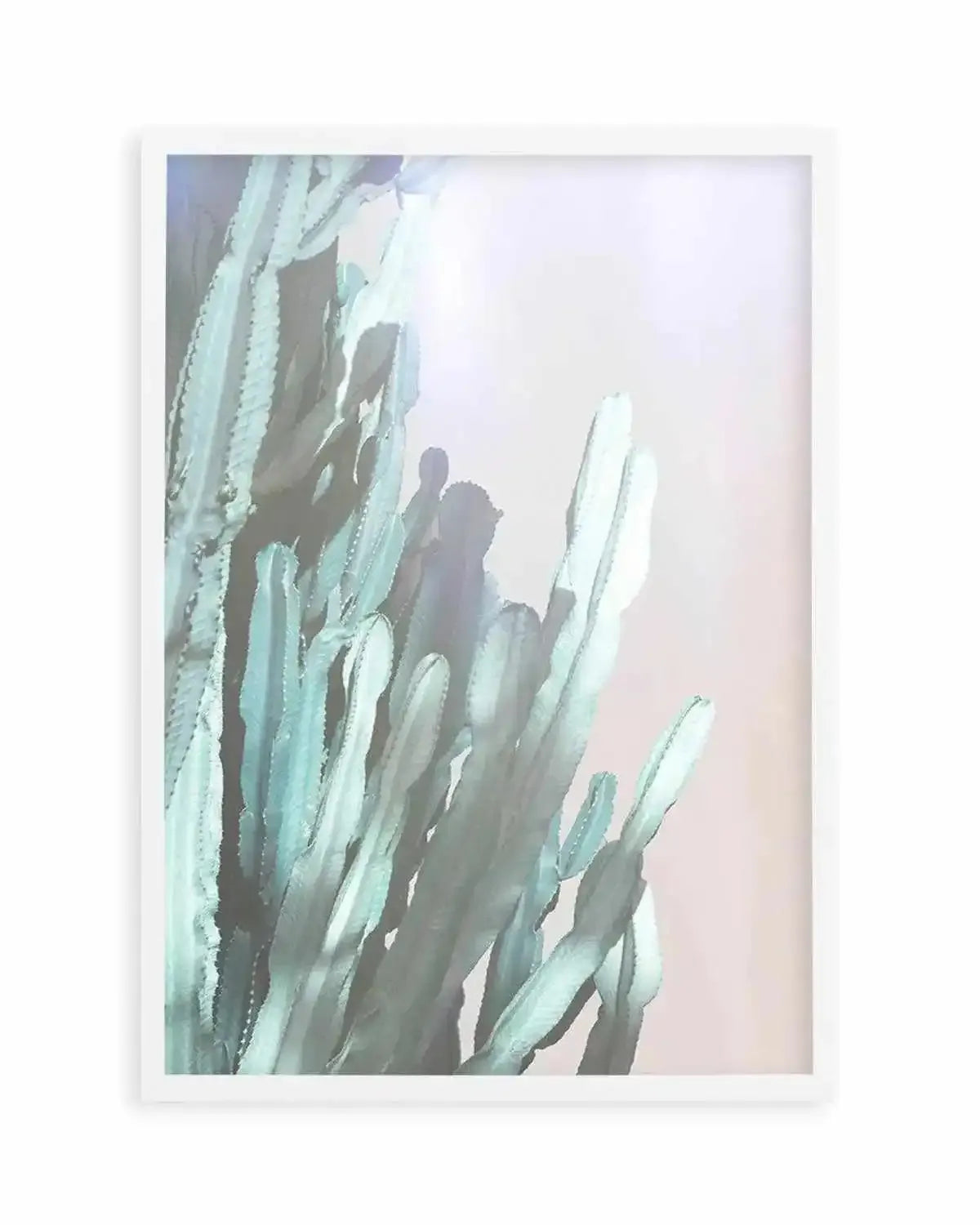 Dreamy Cactus I Art Print from Olive et Oriel where you can shop wallpaper and artworks online