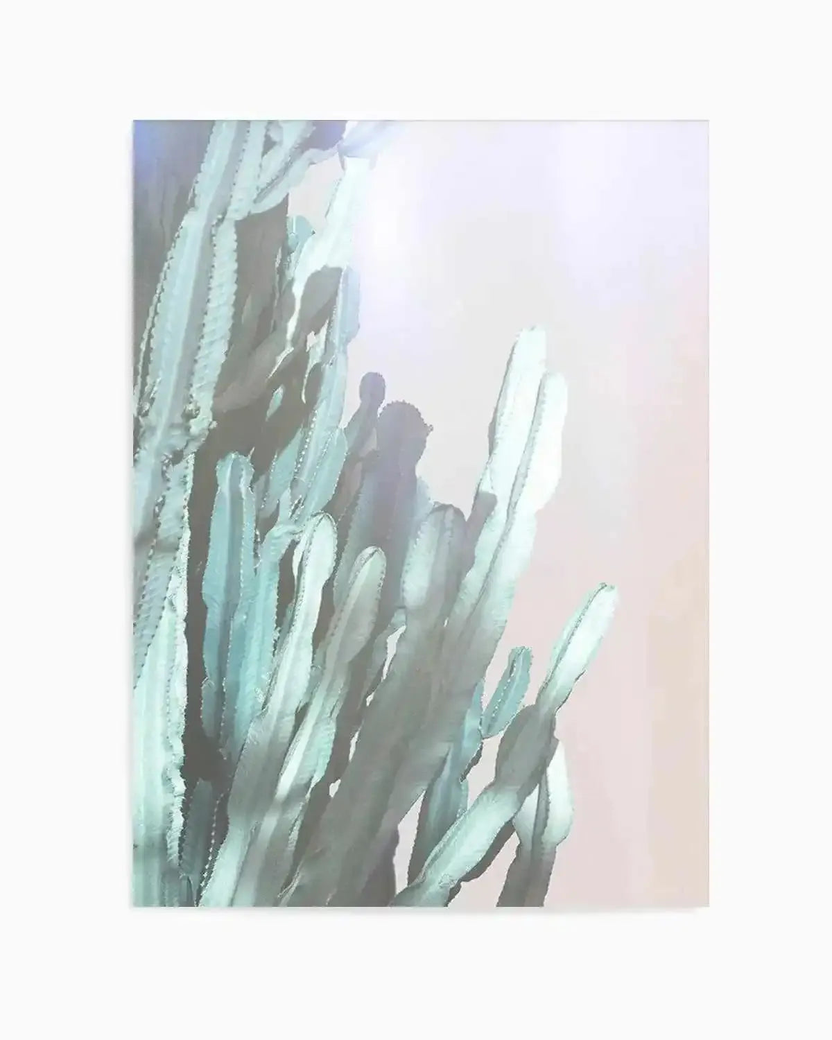 Dreamy Cactus I Art Print from Olive et Oriel where you can shop wallpaper and artworks online