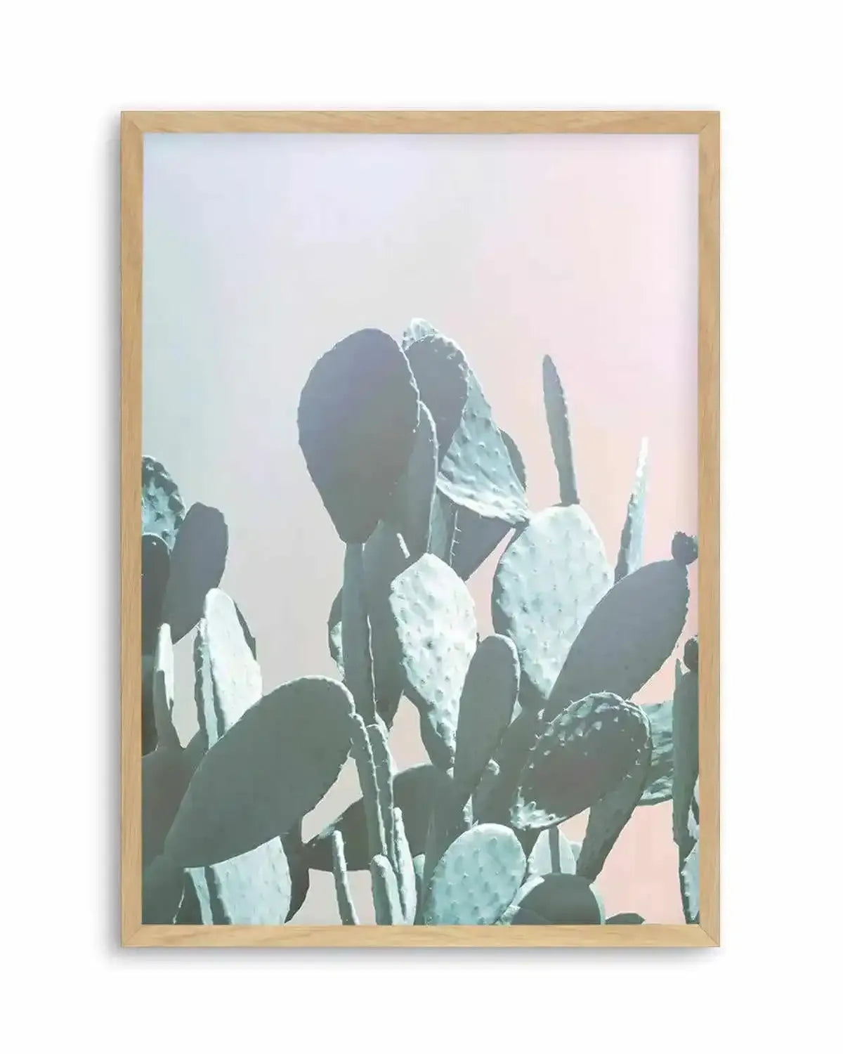Dreamy Cactus II Art Print from Olive et Oriel where you can shop wallpaper and artworks online
