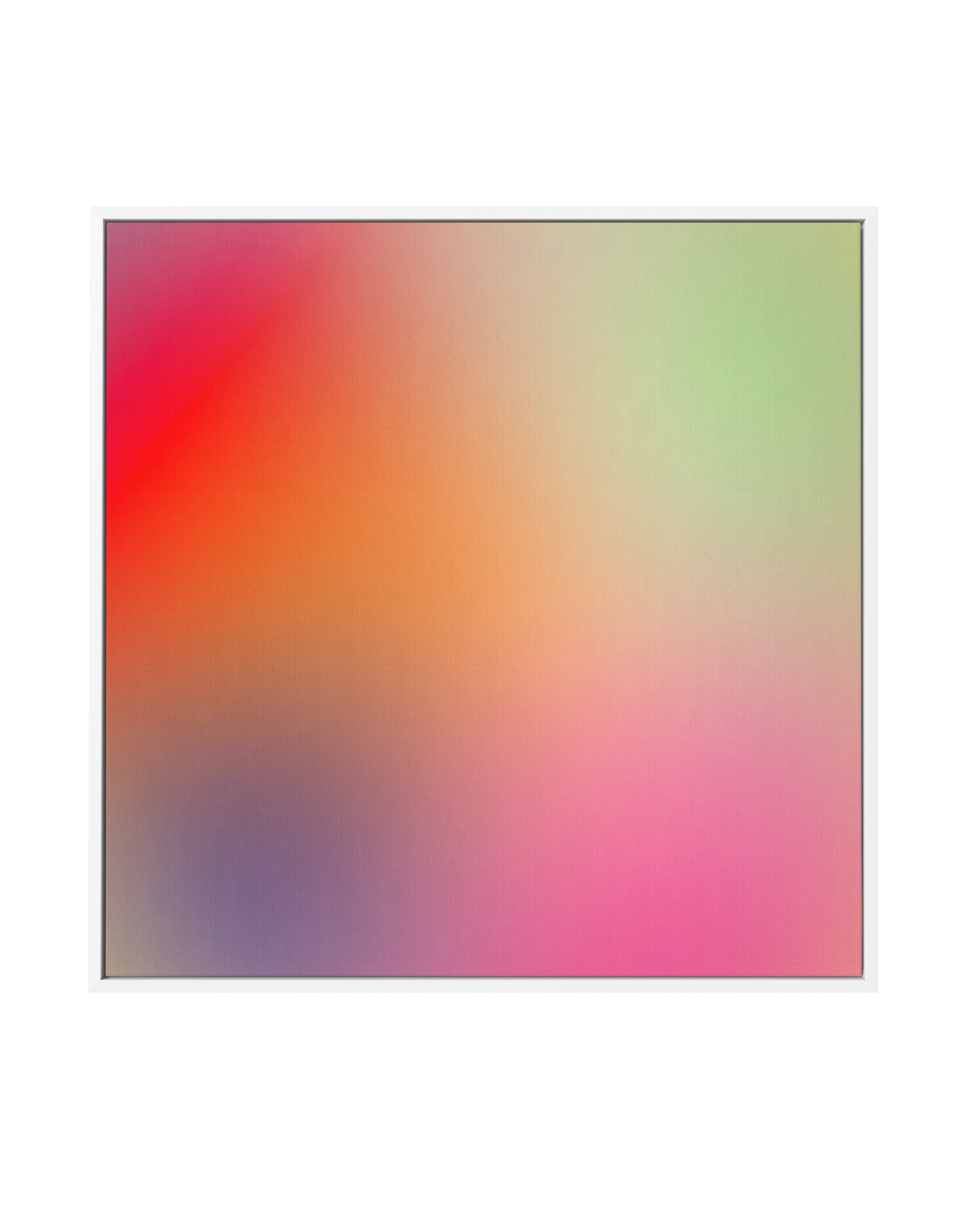 Dreamy Color Blend by Bilge Pakosylu | Framed Canvas Art Print