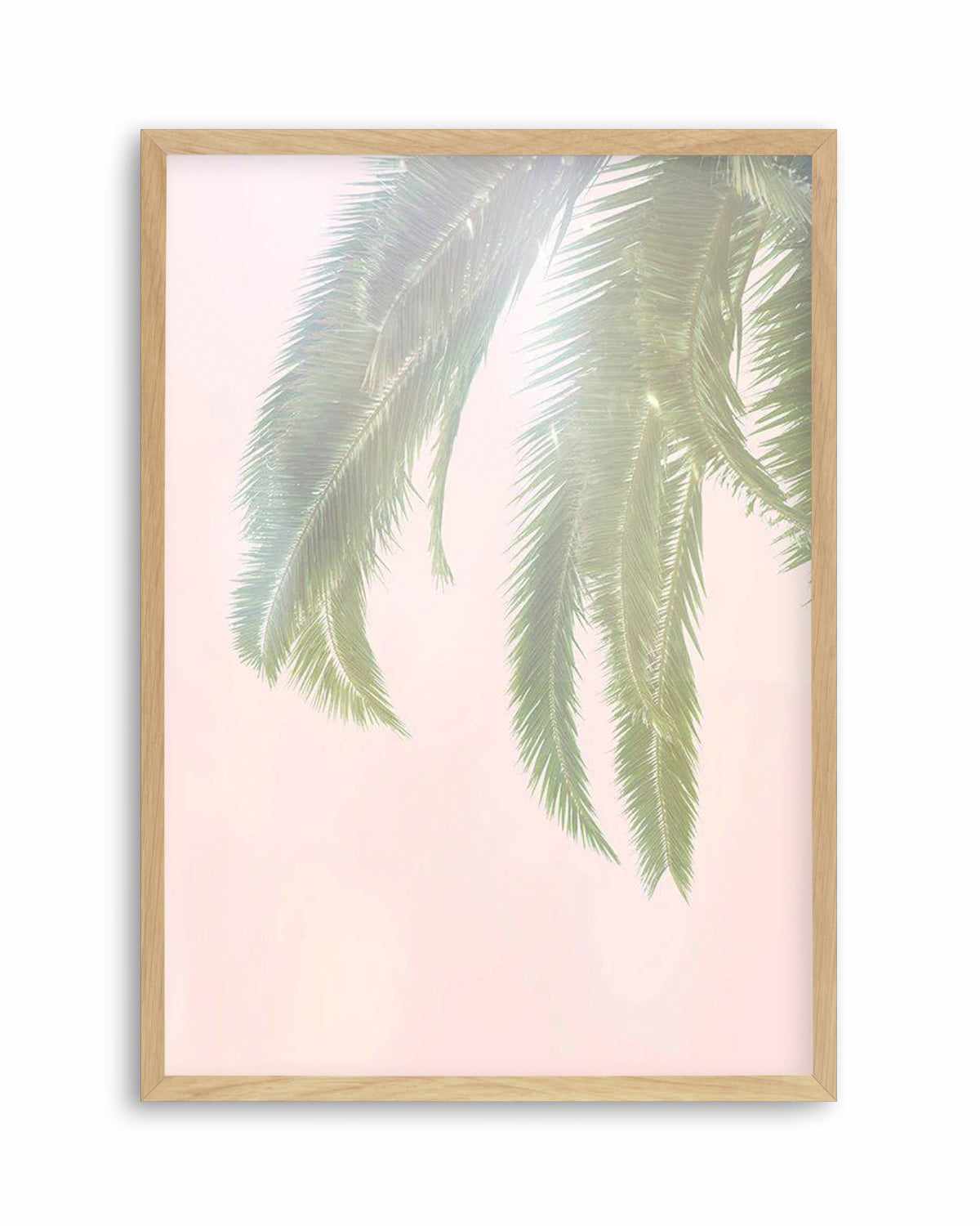 Dreamy Palms No 1 Art Print Typography Poster – Olive et Oriel