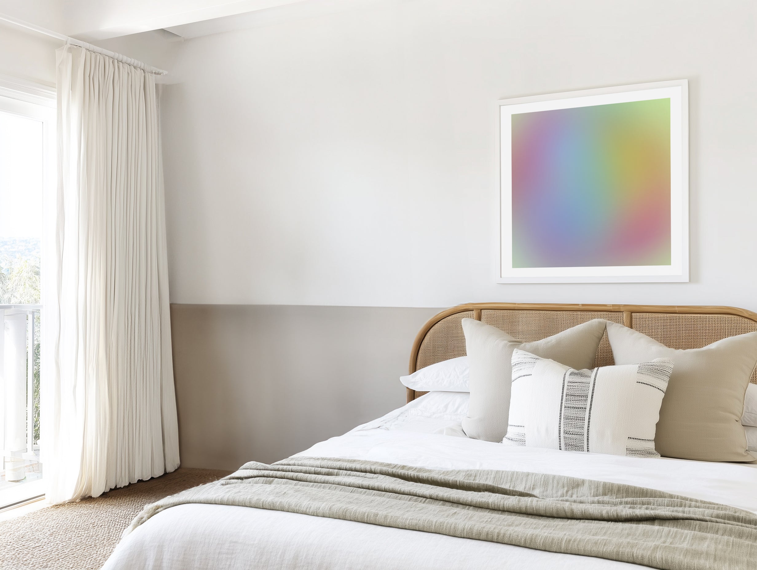 Dreamy Pastel Hues by Bilge Pakosylu | Art Print