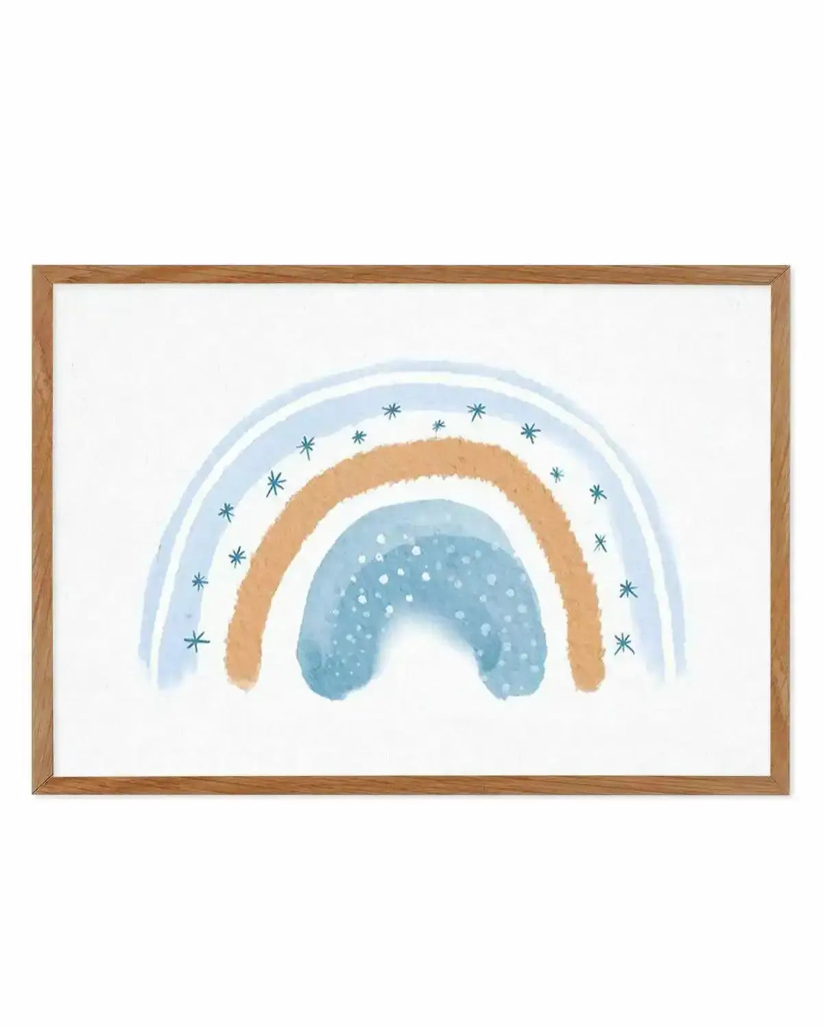 Dreamy-Rainbow-on-Linen--LS-Art-Print from Olive et Oriel where you can shop wallpaper and artworks online