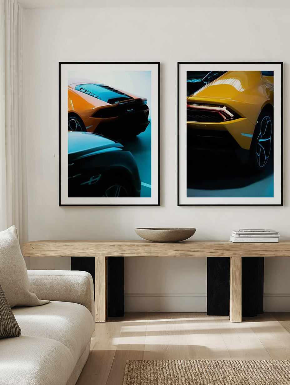 Drift I & II by Mario Stefanelli Art Print Set of 2 | Matching Wall Art