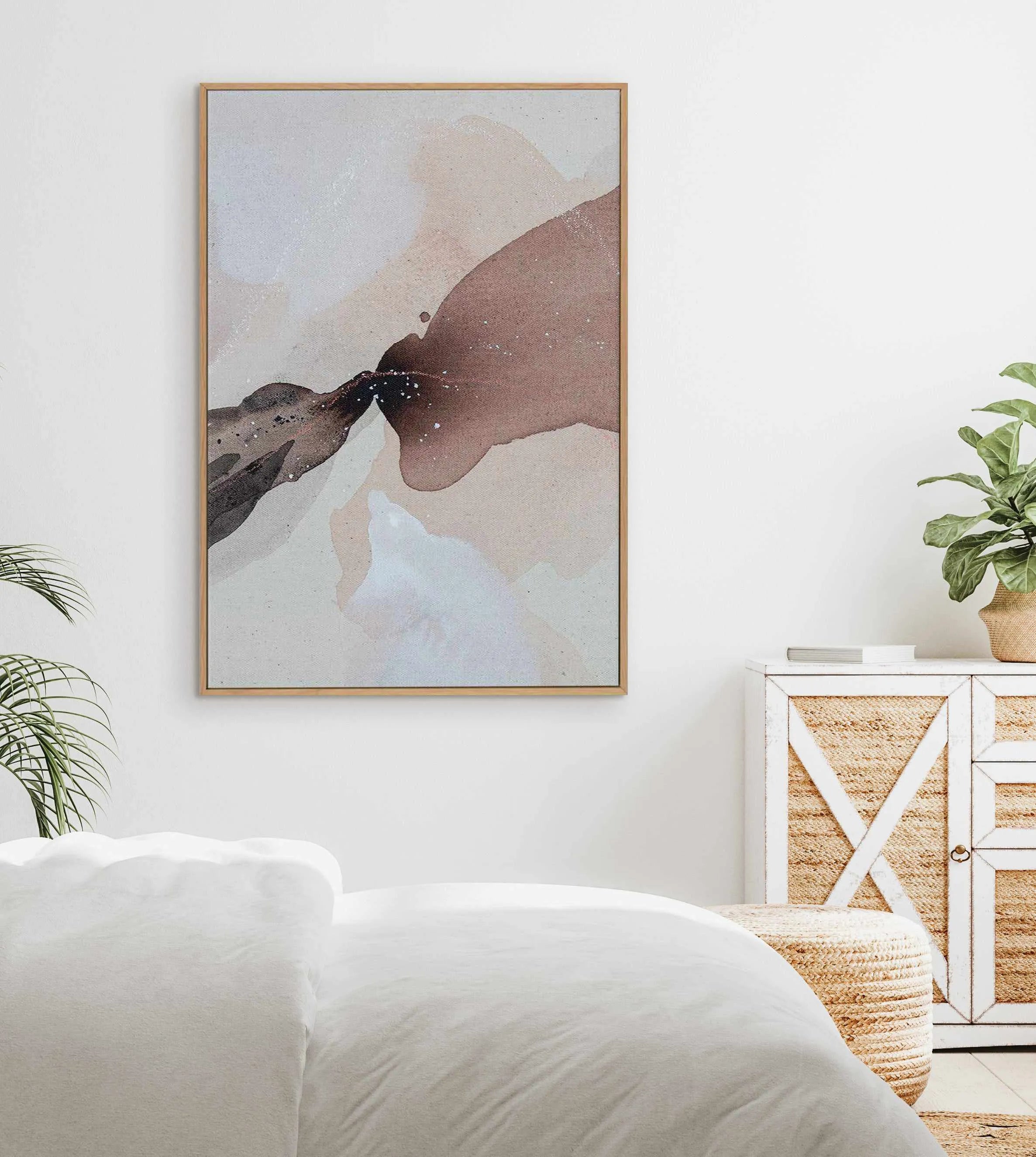 Driftwood II by Katharina Daneke | Framed Canvas Art Print from Olive et Oriel where you can shop wallpaper and artworks online