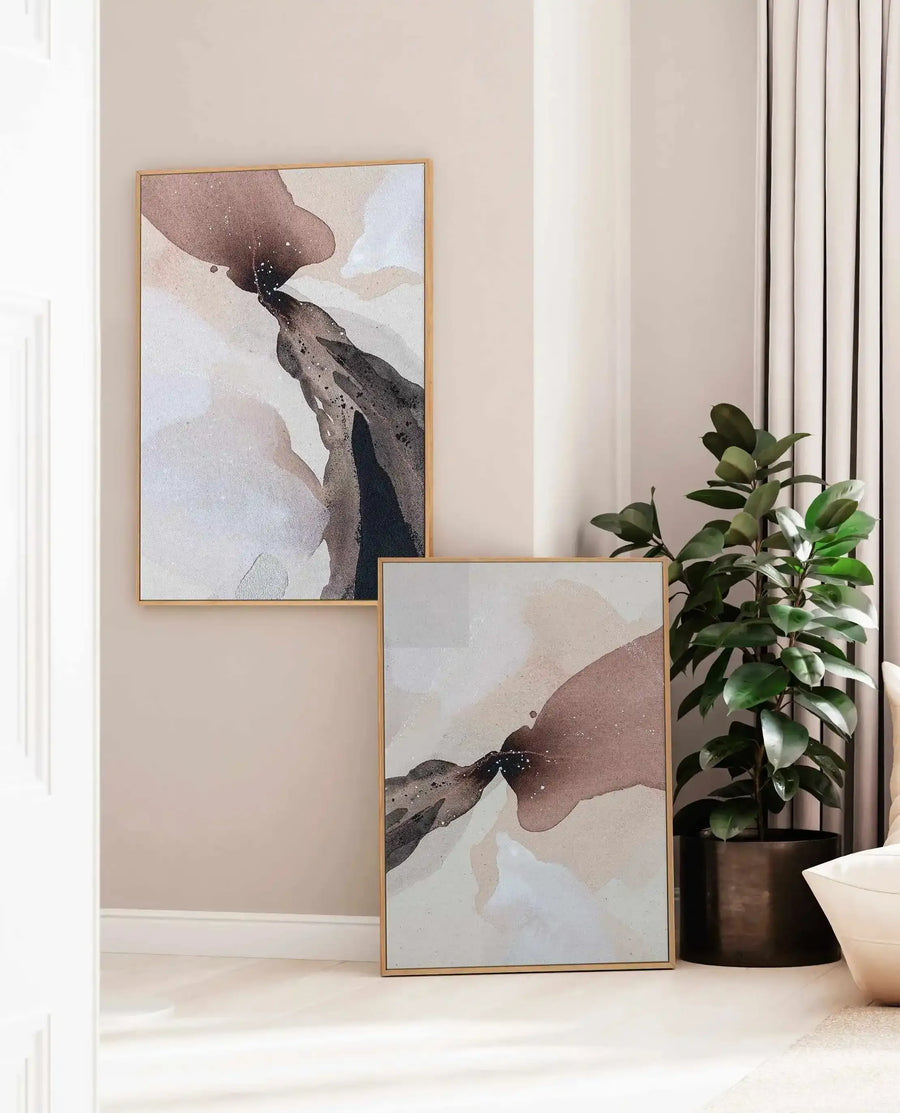 Driftwood II by Katharina Daneke | Framed Canvas Art Print from Olive et Oriel where you can shop wallpaper and artworks online