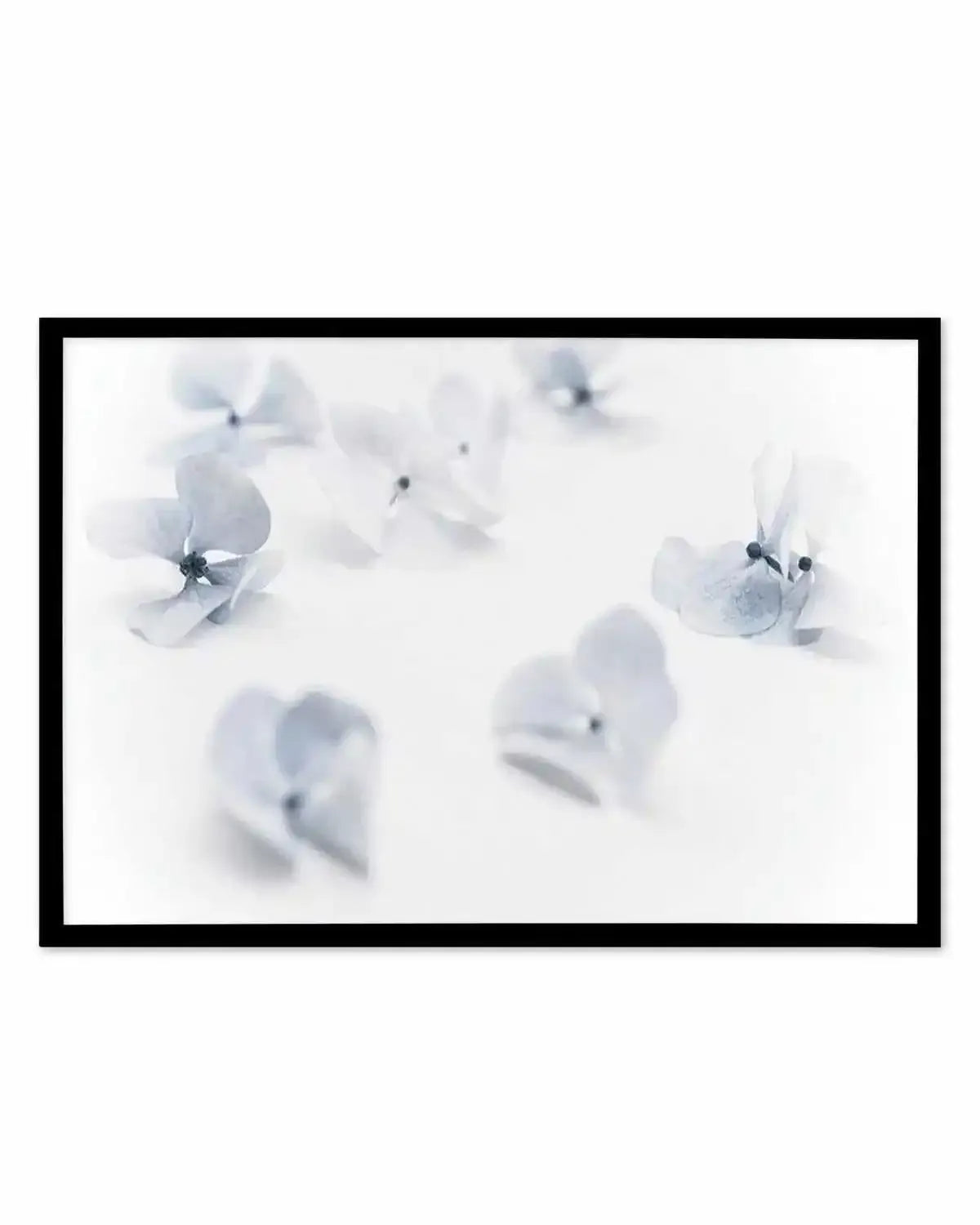 Droplets | Hydrangea I Art Print from Olive et Oriel where you can shop wallpaper and artworks online
