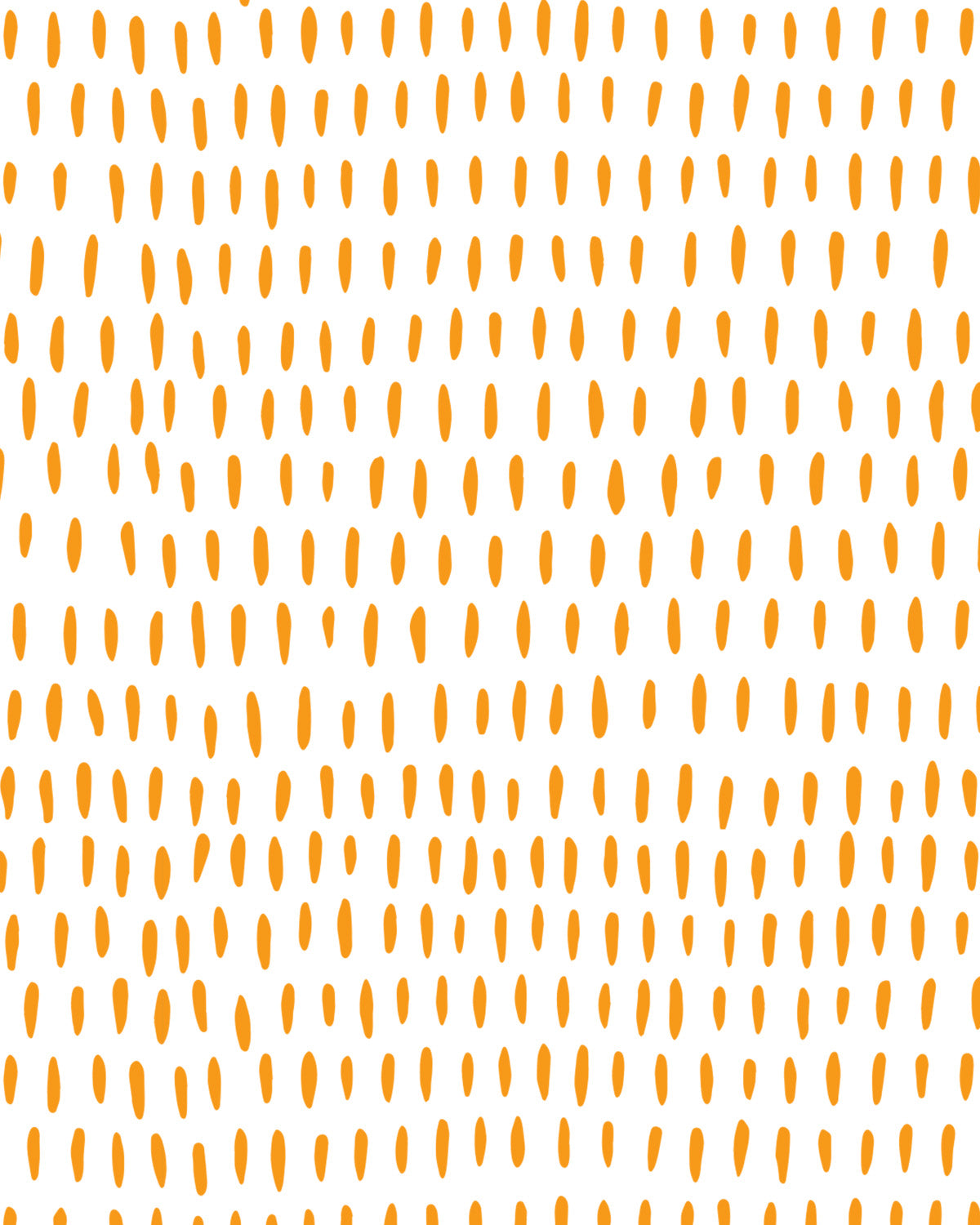 Droplets in Orange Commercial Vinyl Wallpaper