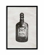 Dry Gin Art Print