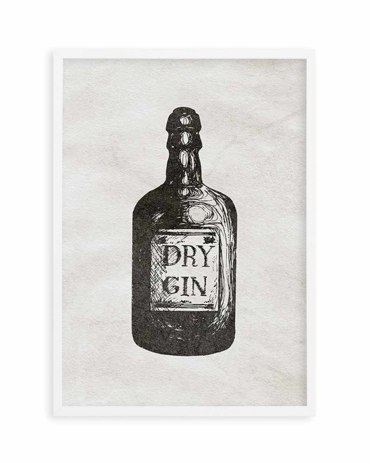 Dry Gin Art Print