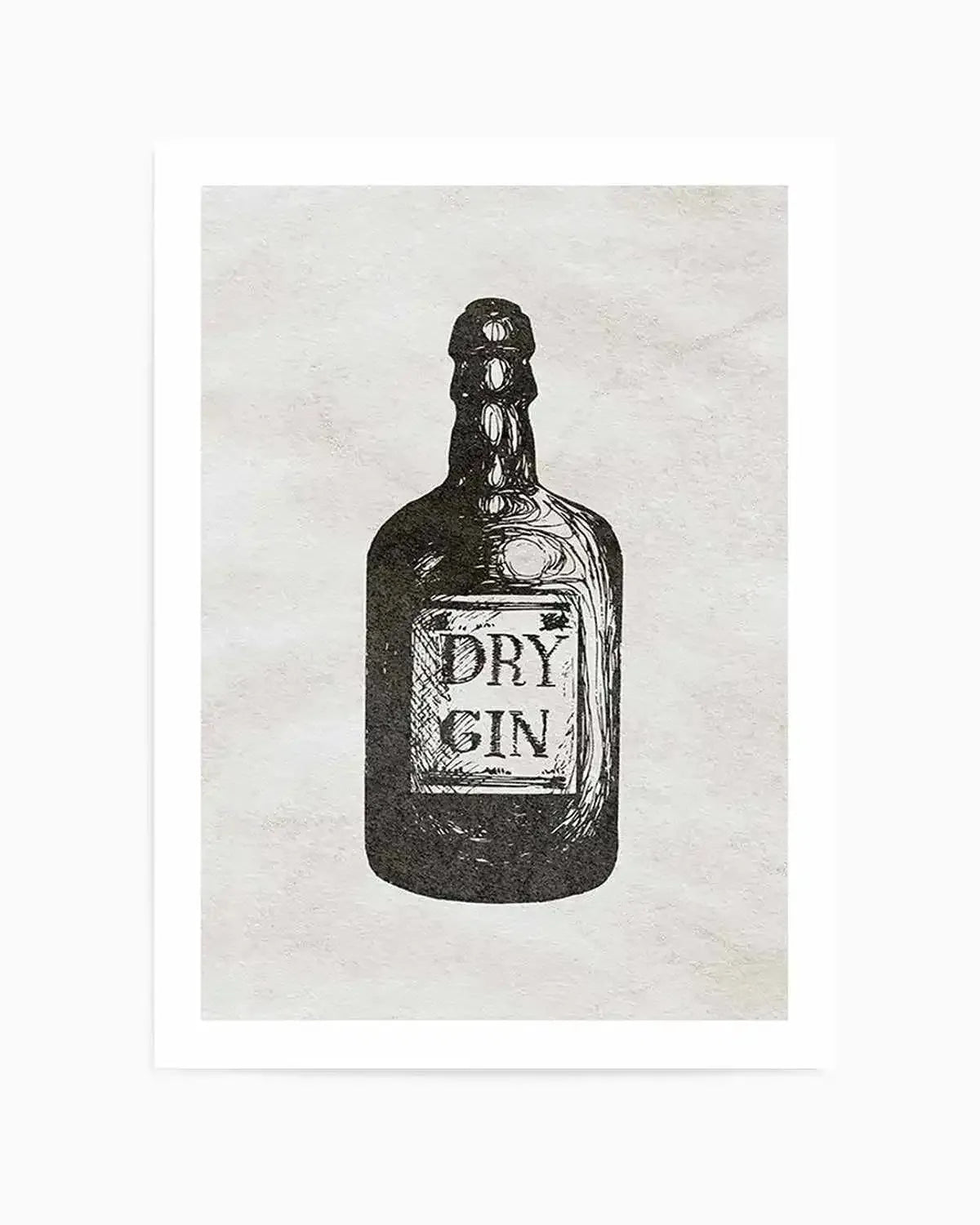 Dry Gin Art Print from Olive et Oriel where you can shop wallpaper and artworks online