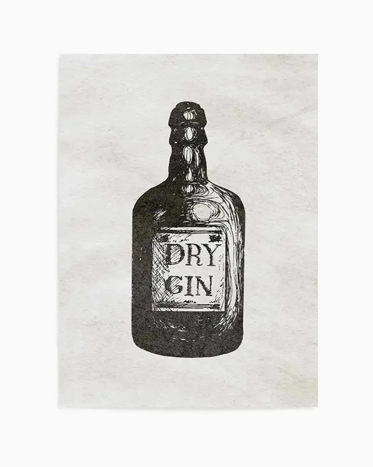 Dry Gin Art Print from Olive et Oriel where you can shop wallpaper and artworks online