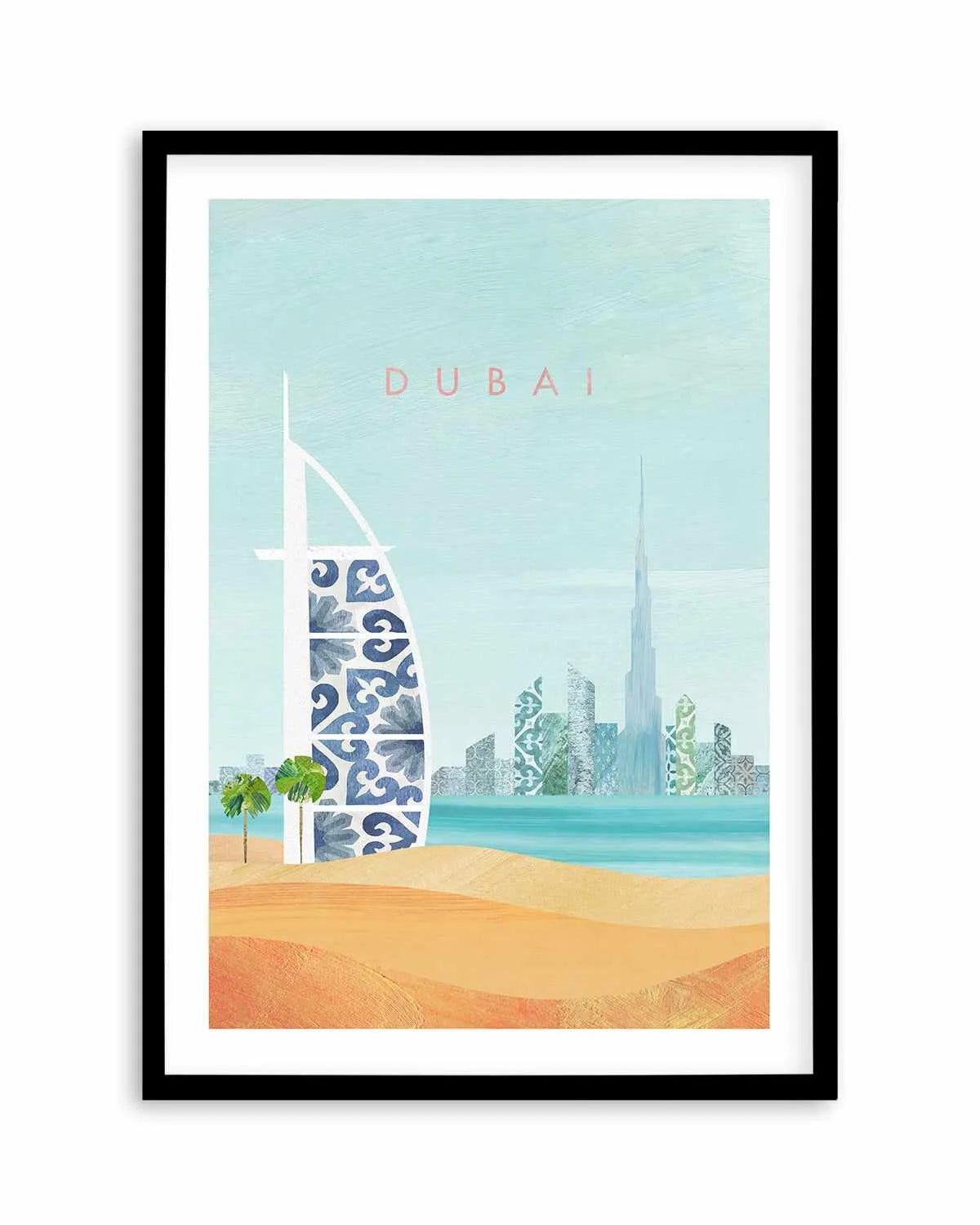 Dubai by Henry Rivers Art Print from Olive et Oriel where you can shop wallpaper and artworks online