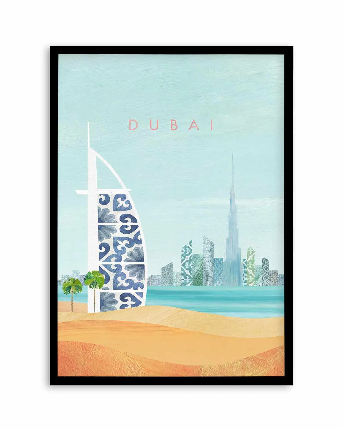 Dubai by Henry Rivers Art Print from Olive et Oriel where you can shop wallpaper and artworks online