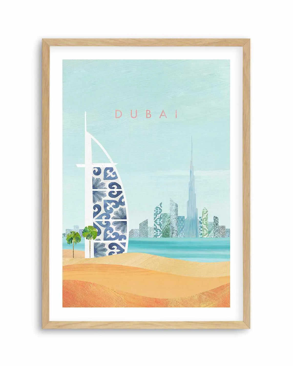 Dubai by Henry Rivers Art Print from Olive et Oriel where you can shop wallpaper and artworks online