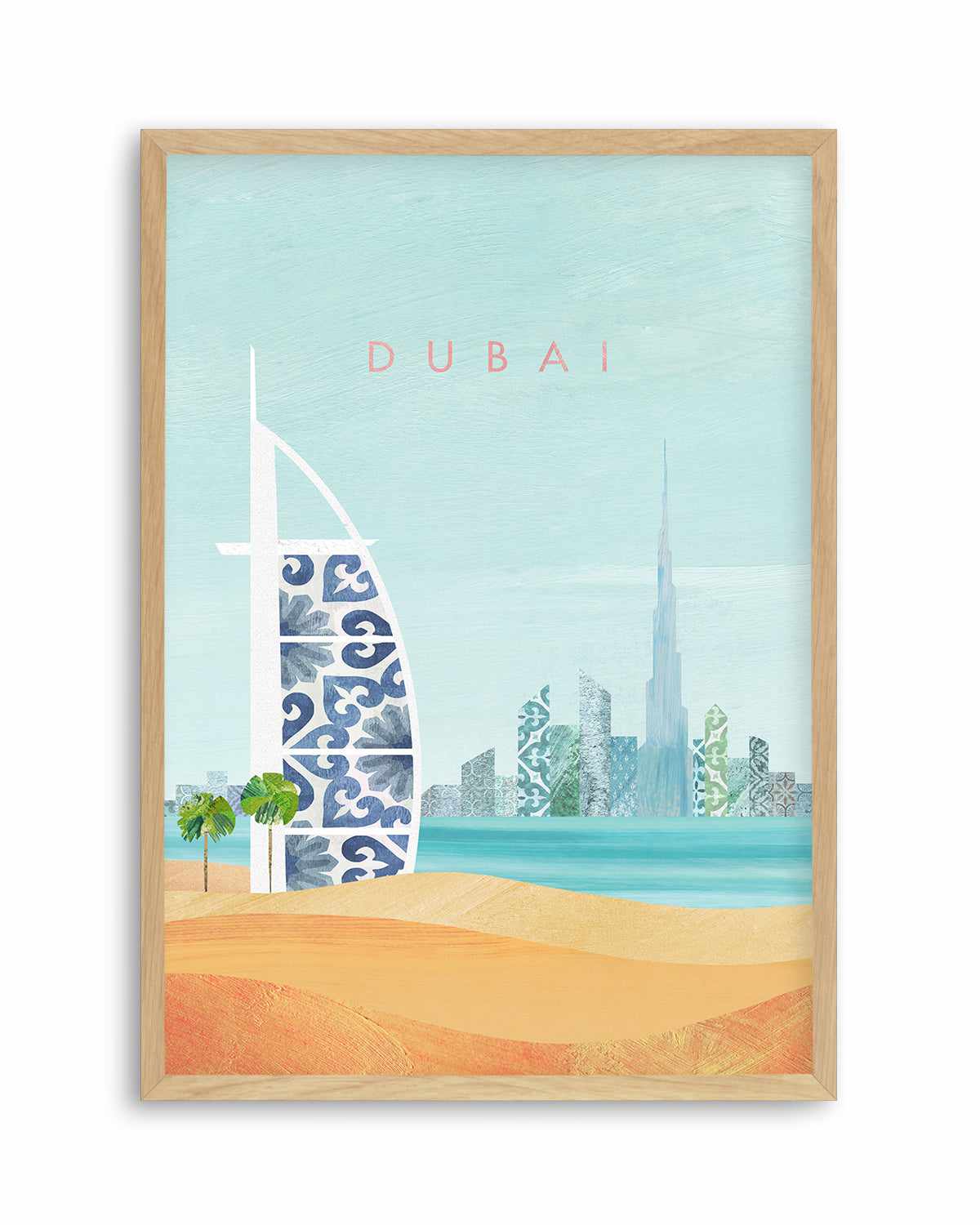 Dubai by Henry Rivers Art Print