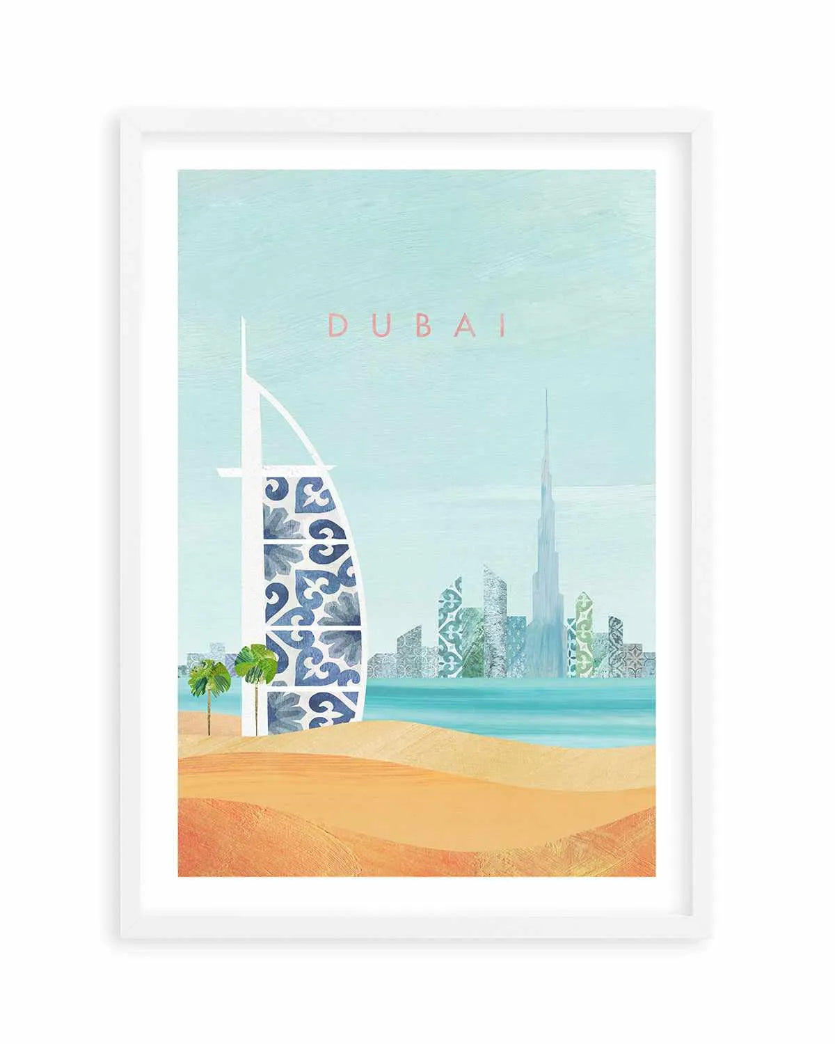 Dubai by Henry Rivers Art Print from Olive et Oriel where you can shop wallpaper and artworks online