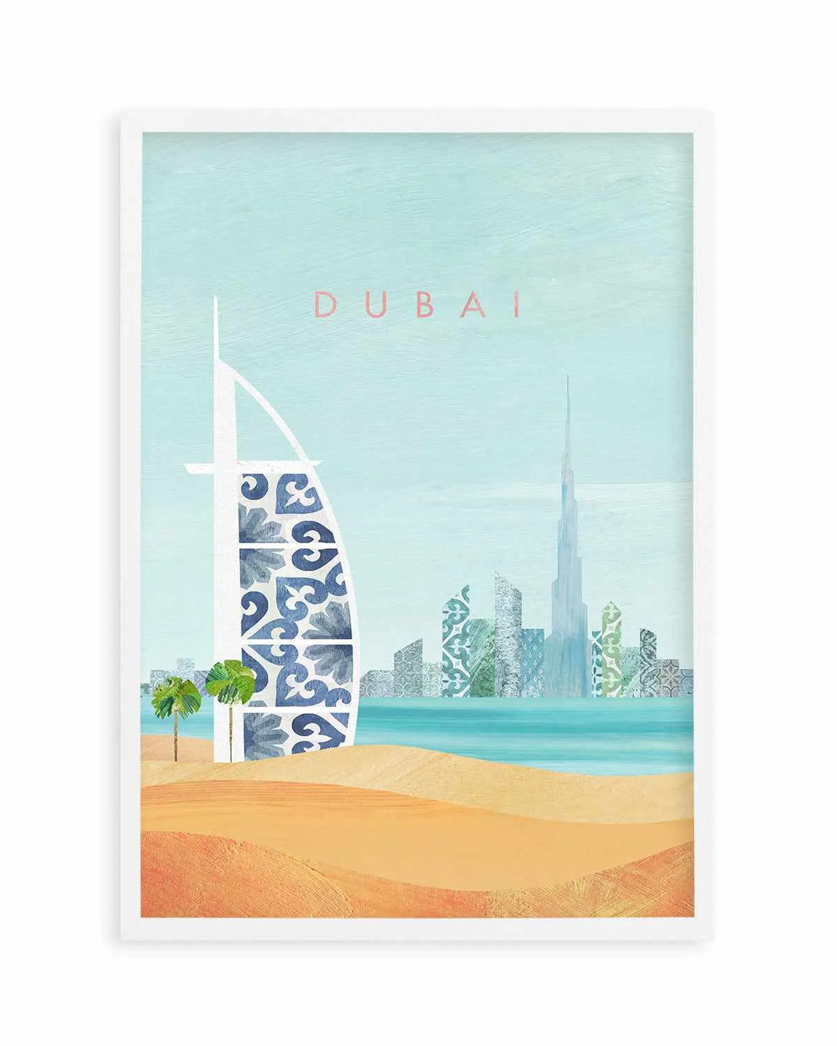 Dubai by Henry Rivers Art Print from Olive et Oriel where you can shop wallpaper and artworks online