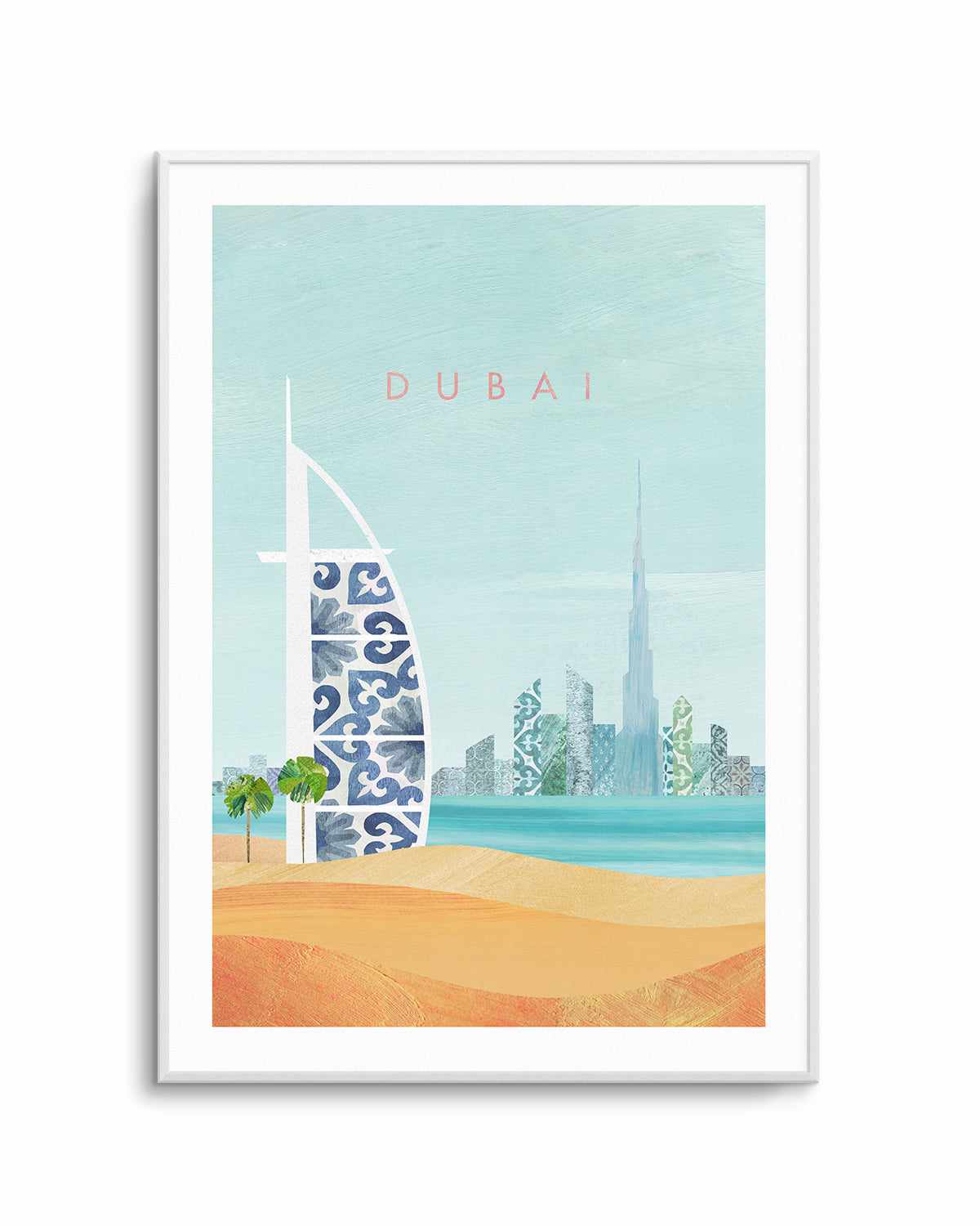 Dubai by Henry Rivers Art Print