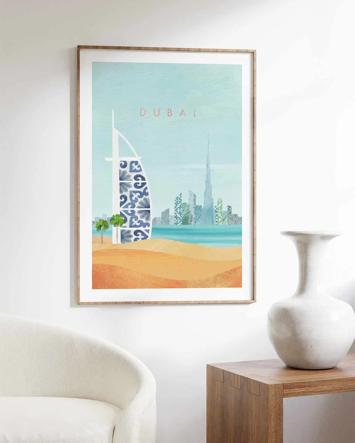 Dubai by Henry Rivers Art Print from Olive et Oriel where you can shop wallpaper and artworks online