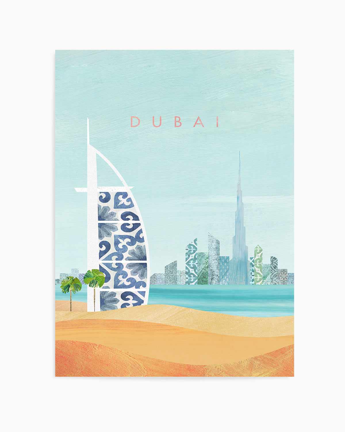 Dubai by Henry Rivers Art Print