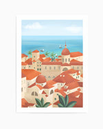 Dubrovnik Old Town by Petra Lizde Art Print