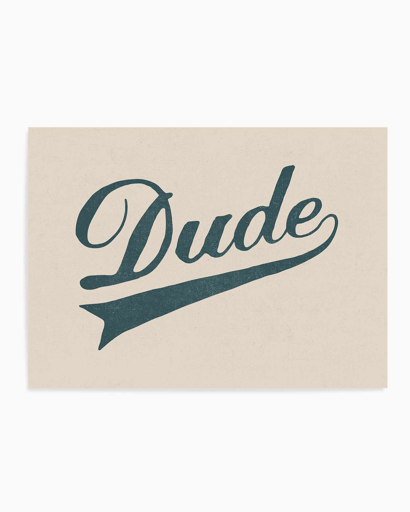 Dude By Florent Bodart | Art Print