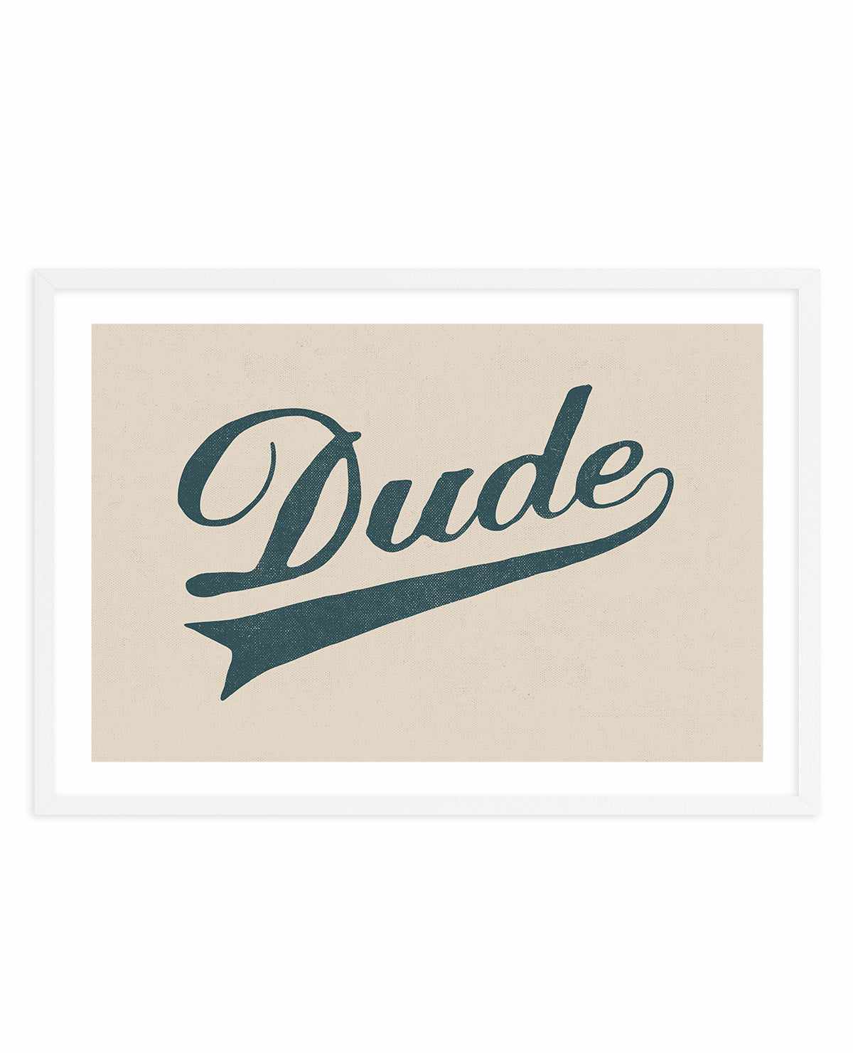 Dude By Florent Bodart | Art Print