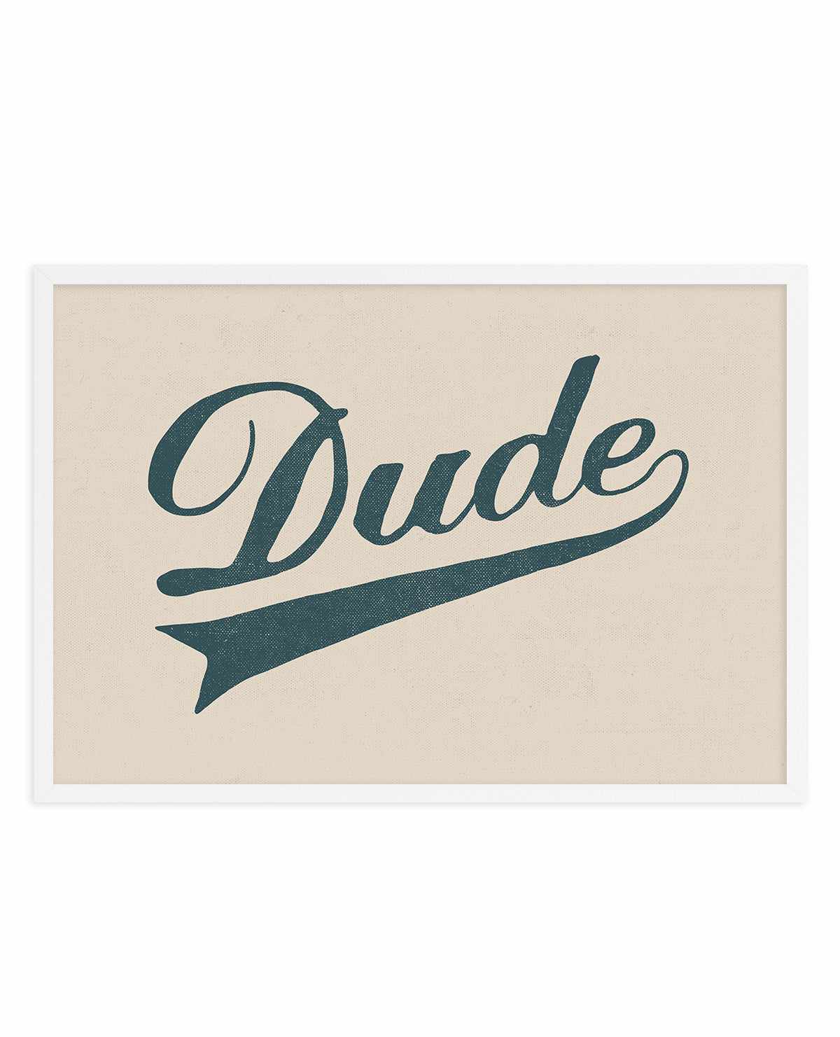 Dude By Florent Bodart | Art Print