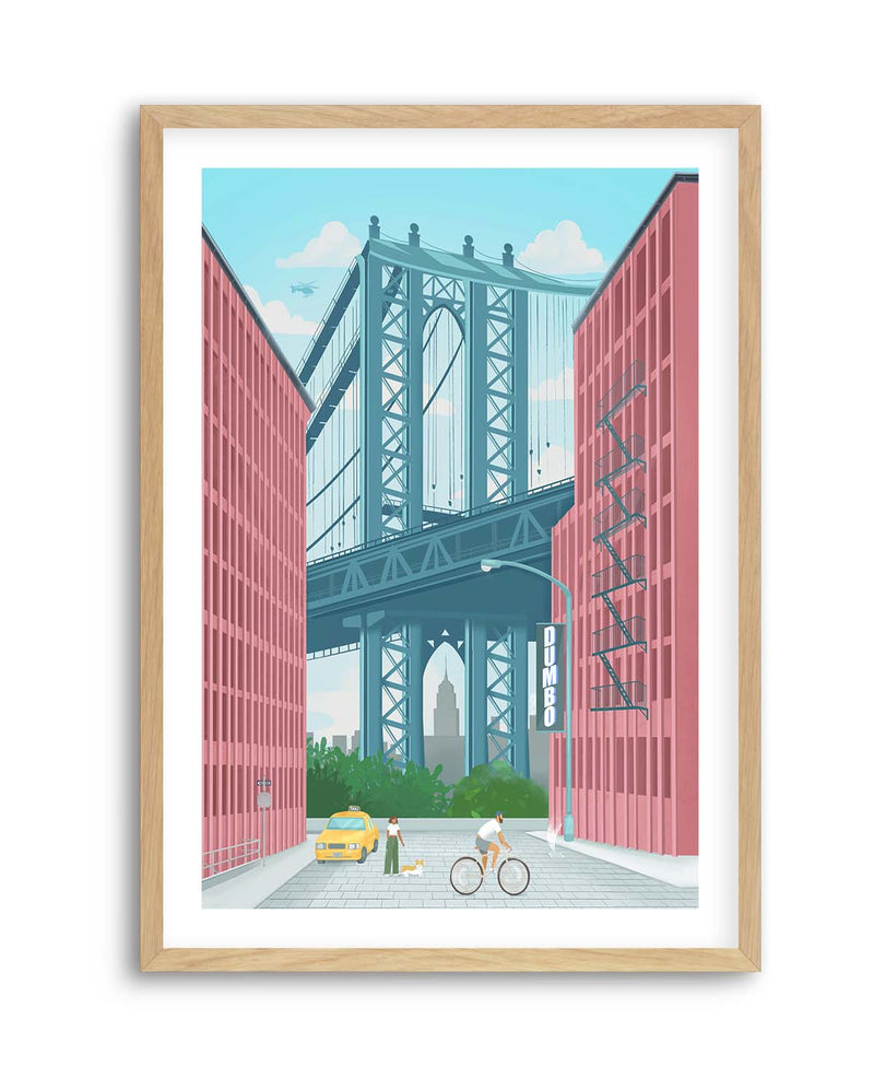 Dumbo, New York By Petra Lizde | Art Print