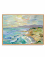 Dunes By The Sea | Framed Canvas Art Print