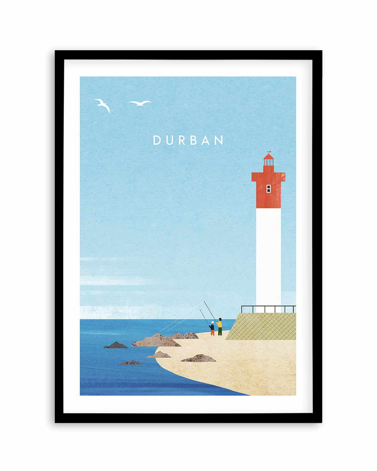 Durban by Henry Rivers Art Print