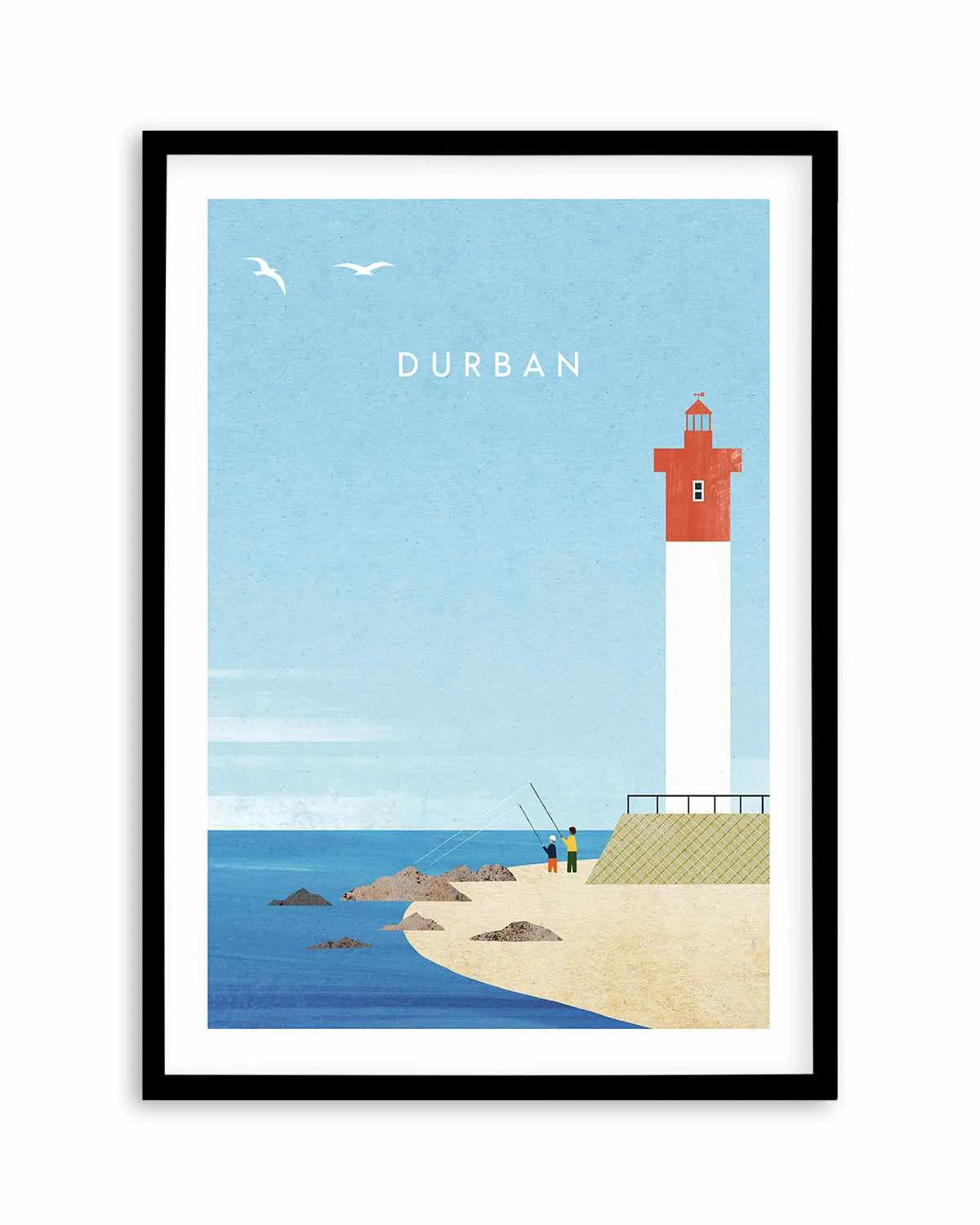 Durban by Henry Rivers Art Print from Olive et Oriel where you can shop wallpaper and artworks online