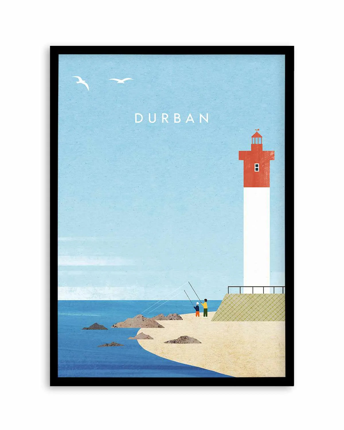 Durban by Henry Rivers Art Print from Olive et Oriel where you can shop wallpaper and artworks online