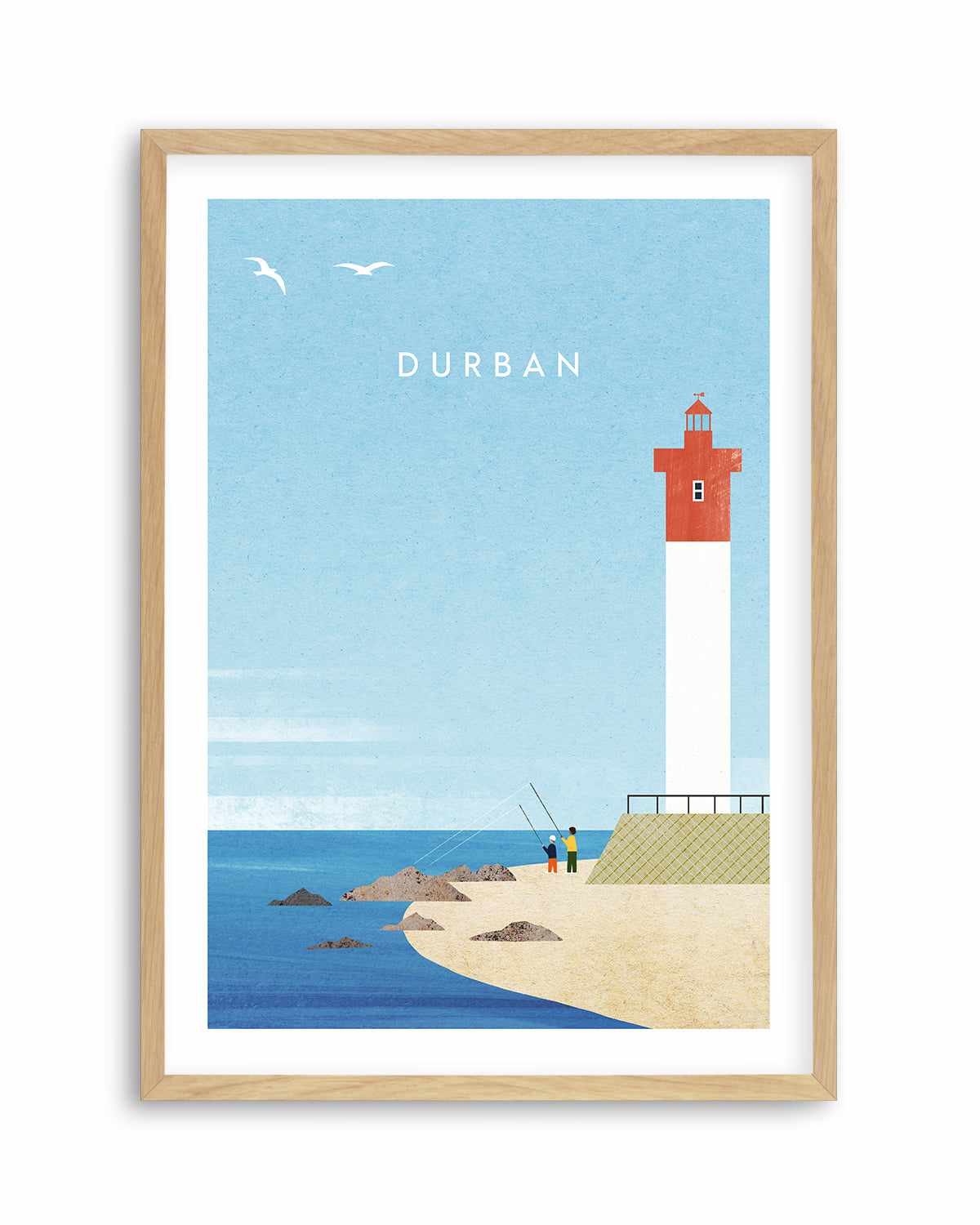 Durban by Henry Rivers Art Print