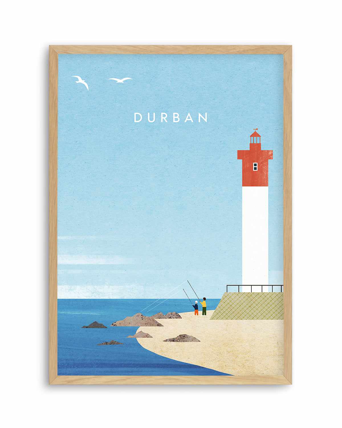 Durban by Henry Rivers Art Print